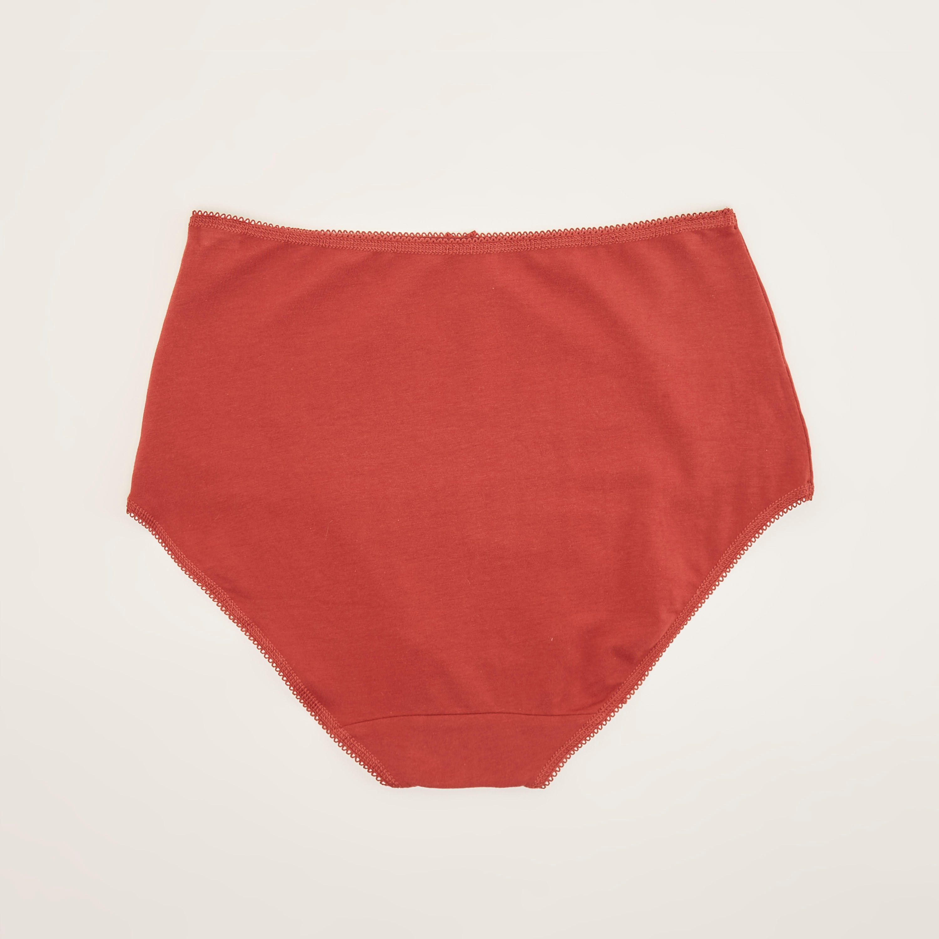 Set of 5 - Solid Basic Briefs with Elasticated Waistband-women-clothing-lingerie-panties-image-4