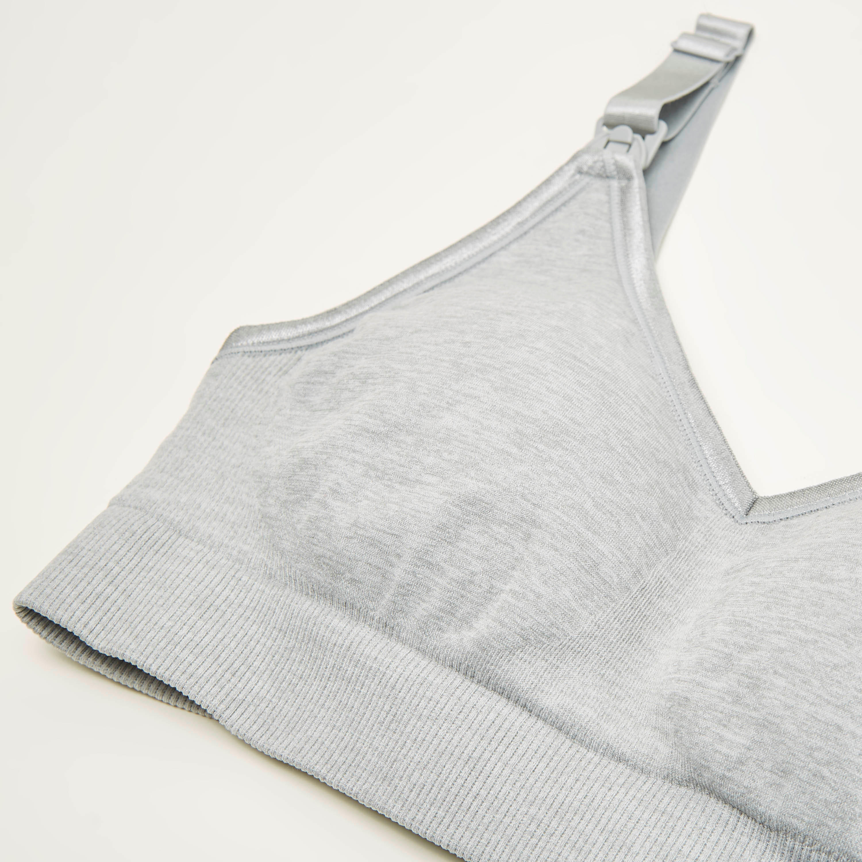 Seamless Padded Maternity Bra with Adjustable Straps-women-clothing-lingerie-bras-image-3