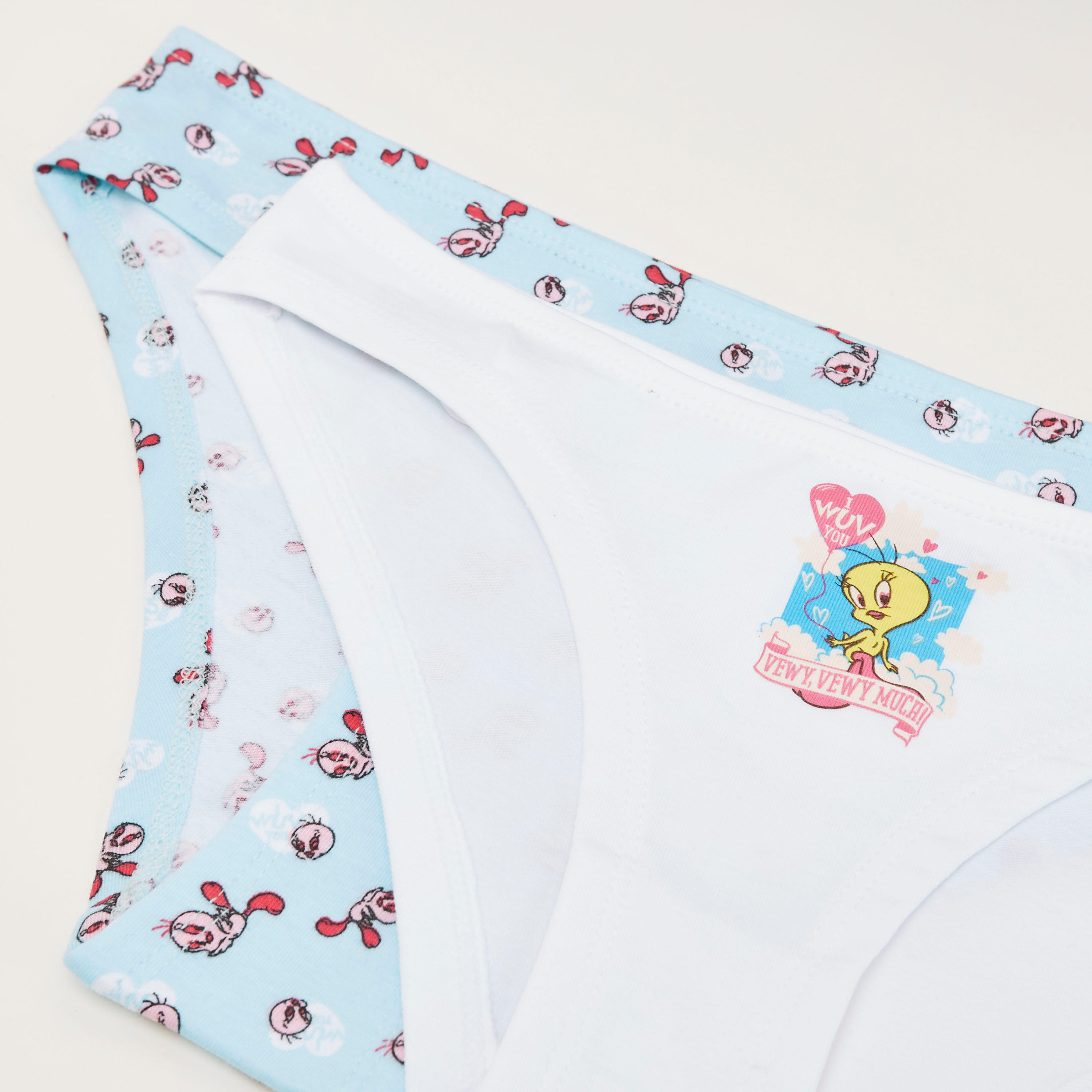 Set of 2 - Printed Bikini Briefs-women-clothing-lingerie-panties-image-2