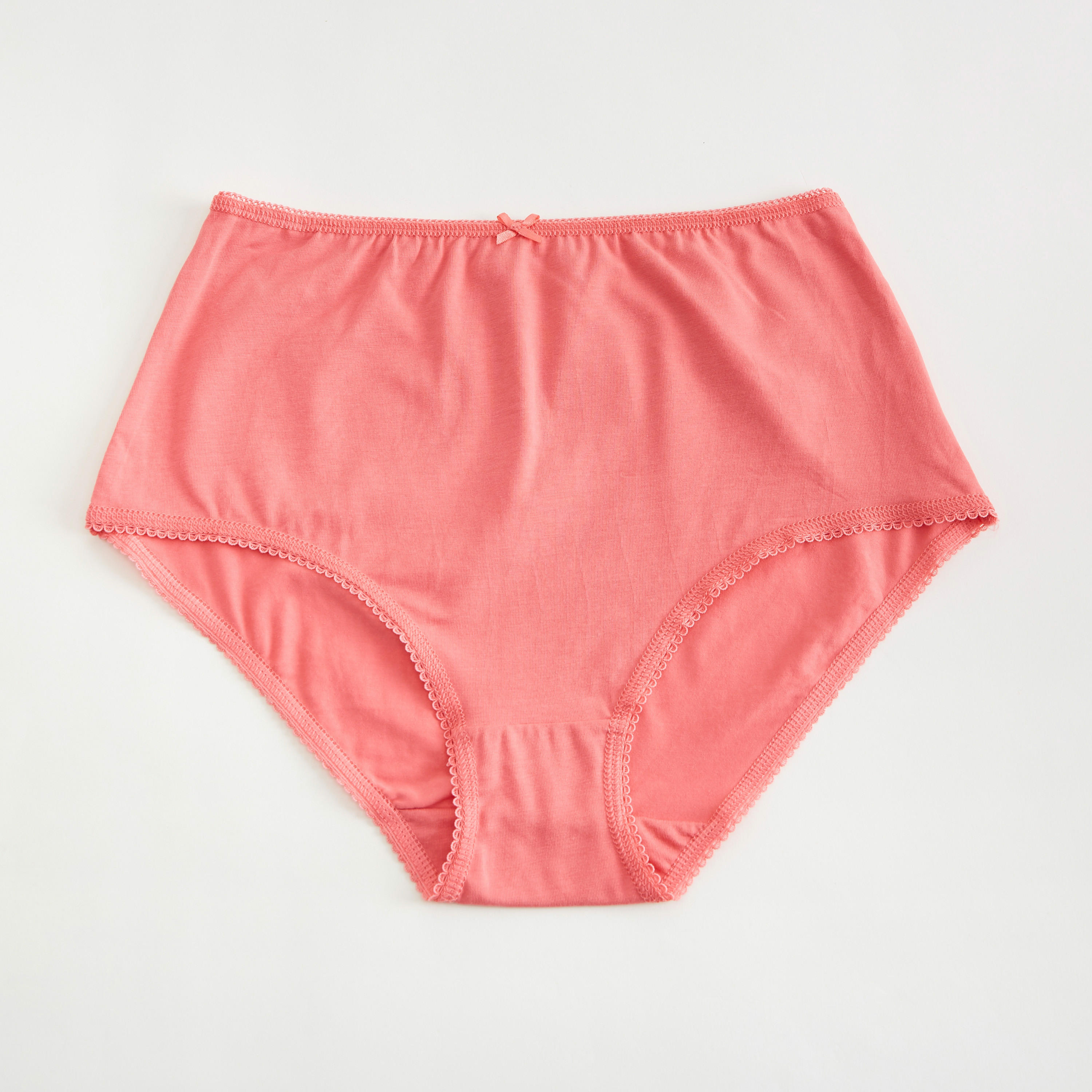 Set of 5 - Solid Briefs with Elasticated Waistband-women-clothing-lingerie-panties-image-3