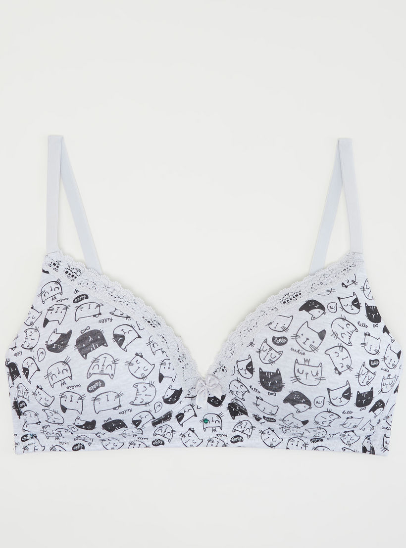 صدريّة تيشيرت مبطّنة ومتنوّعة - طقم من 2-women-clothing-lingerie-bras-image-4
