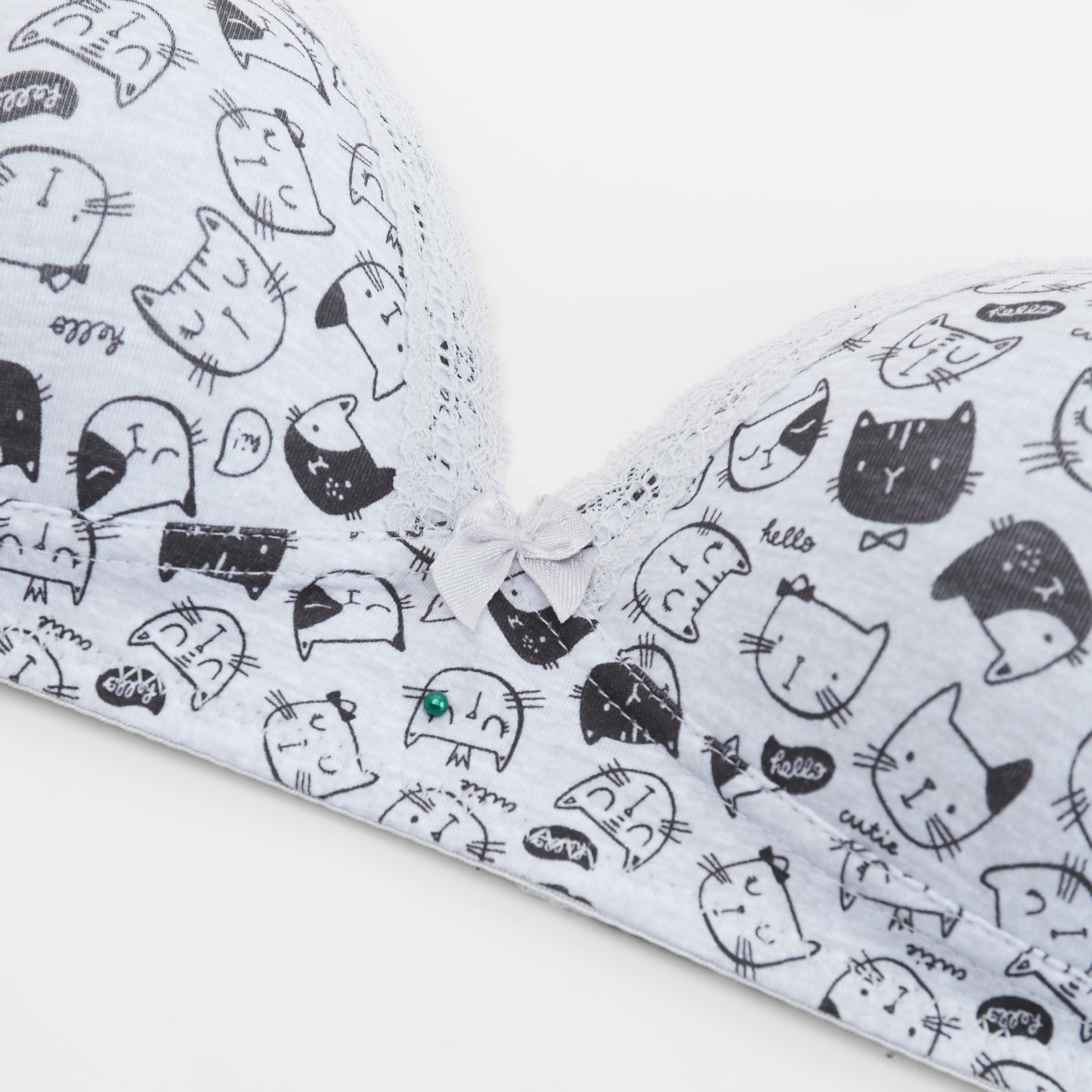 صدريّة تيشيرت مبطّنة ومتنوّعة - طقم من 2-women-clothing-lingerie-bras-image-3