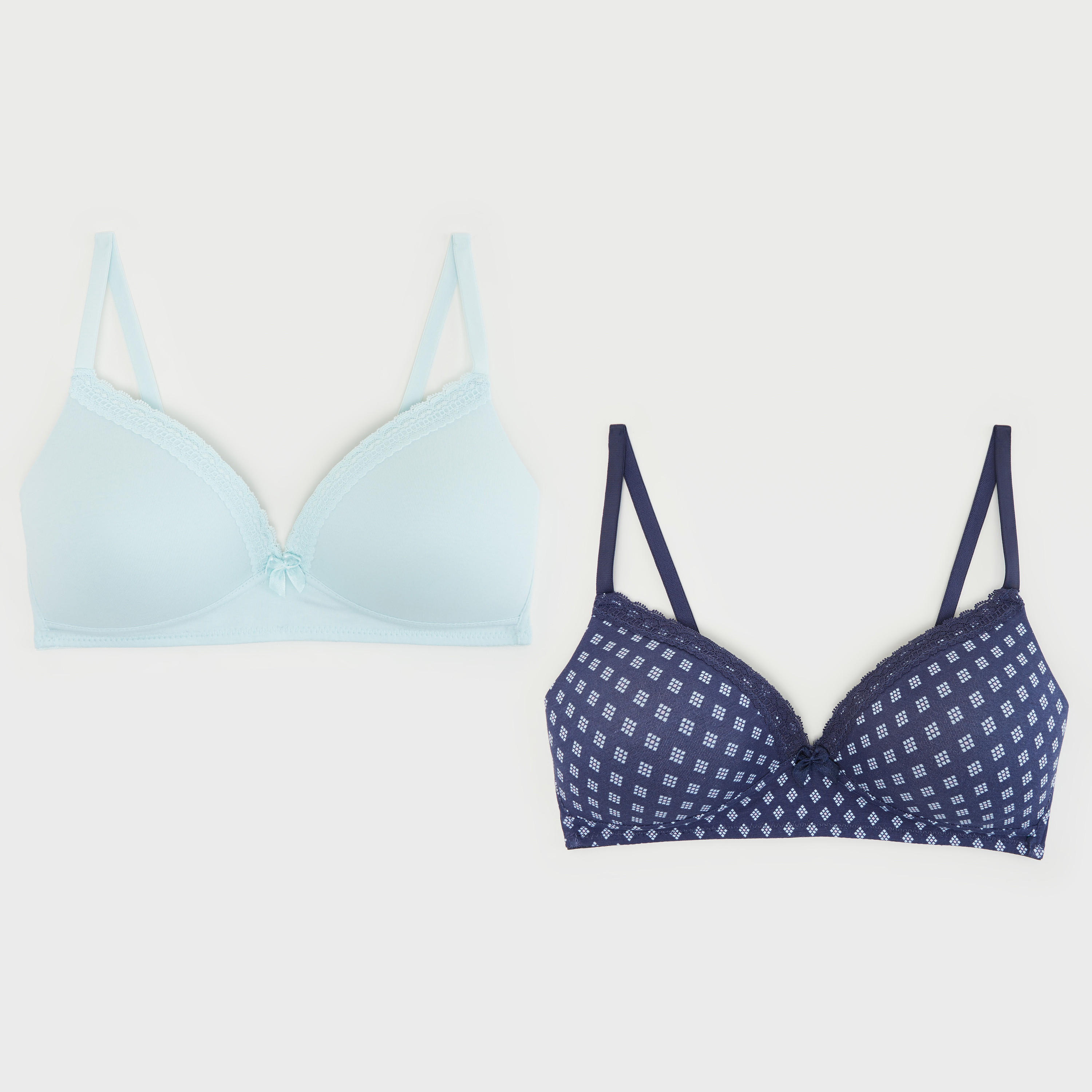 صدريّة تيشيرت مبطّنة ومتنوّعة - طقم من 2-women-clothing-lingerie-bras-image-9