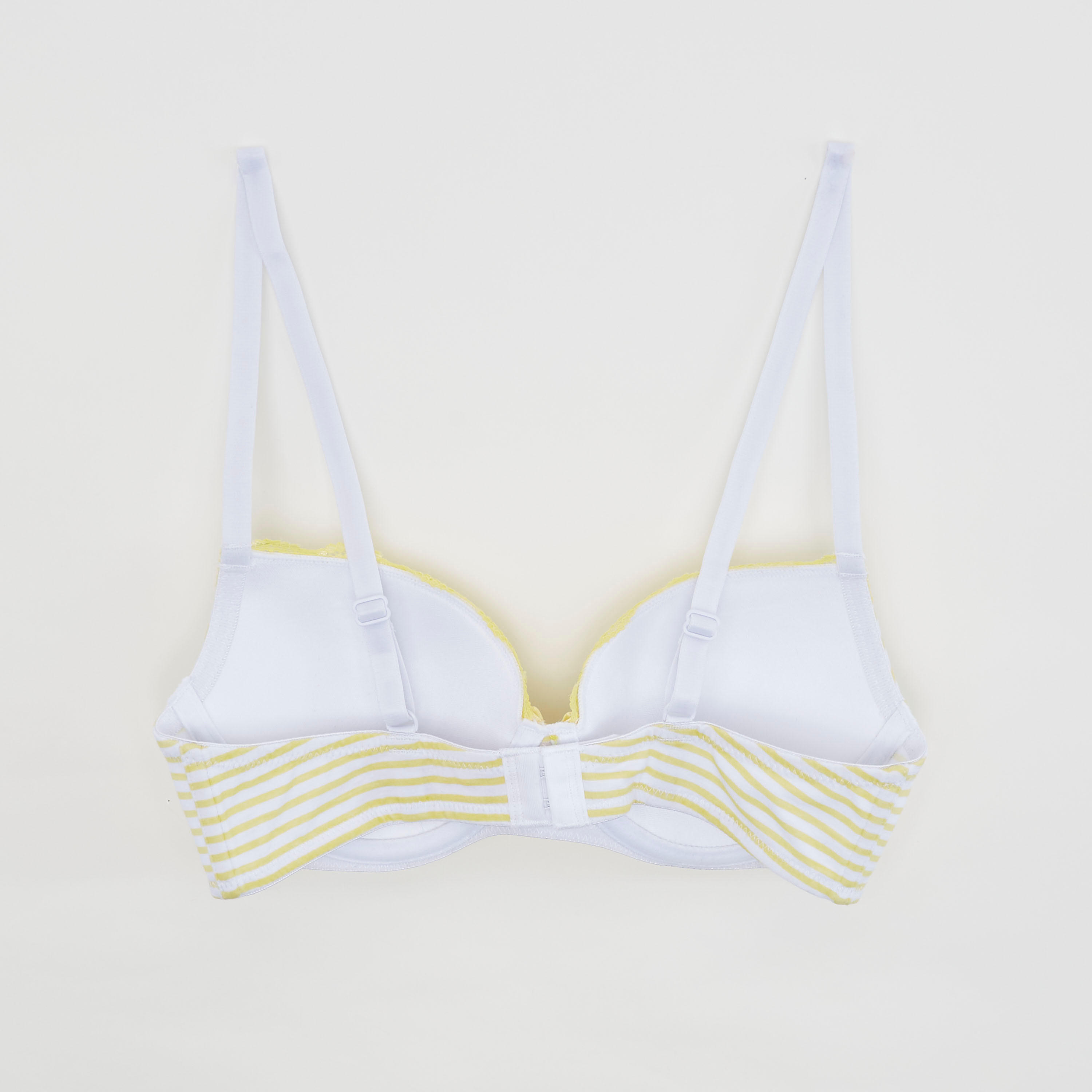 صدريّة بالكونيت مبطّنة ومقلّمة بتفاصيل دانتيل-women-clothing-lingerie-bras-image-3