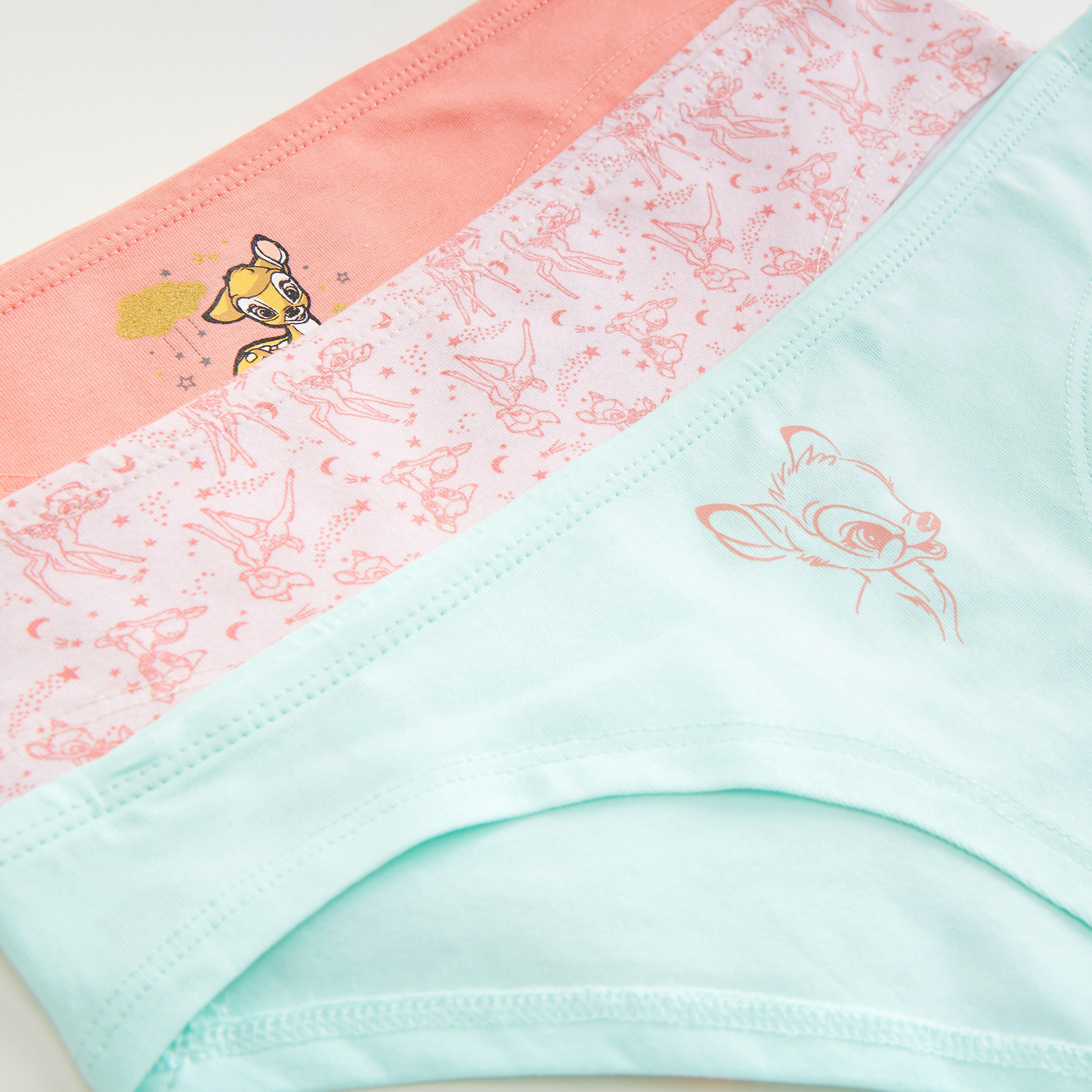 سراويل بكيني بطبعات بامبي - طقم من 3 قطع-women-clothing-lingerie-panties-image-2