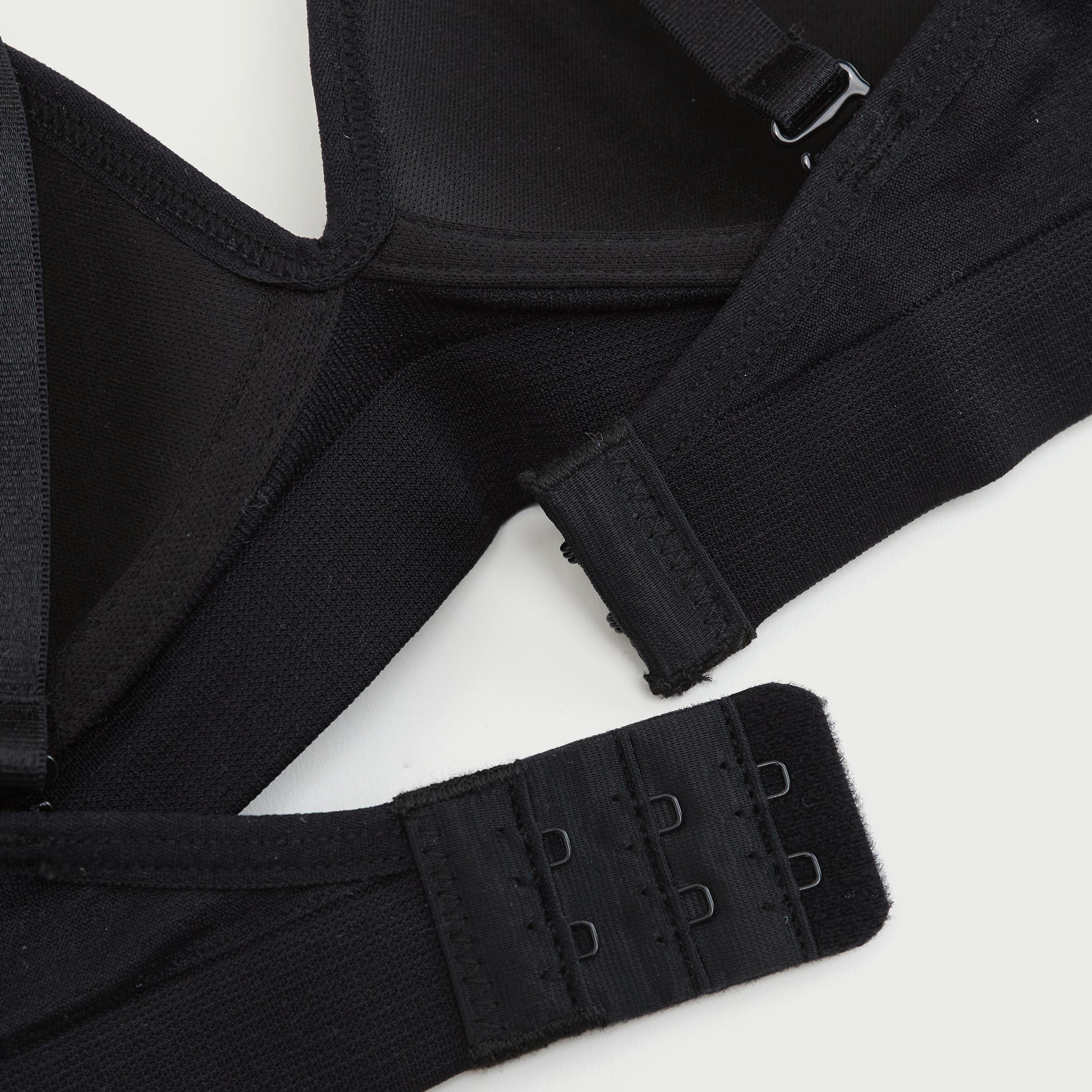 صدريّة مبطّنة سادة متداخلة مع أحزمة قابلة للتعديل-women-clothing-lingerie-bras-image-1