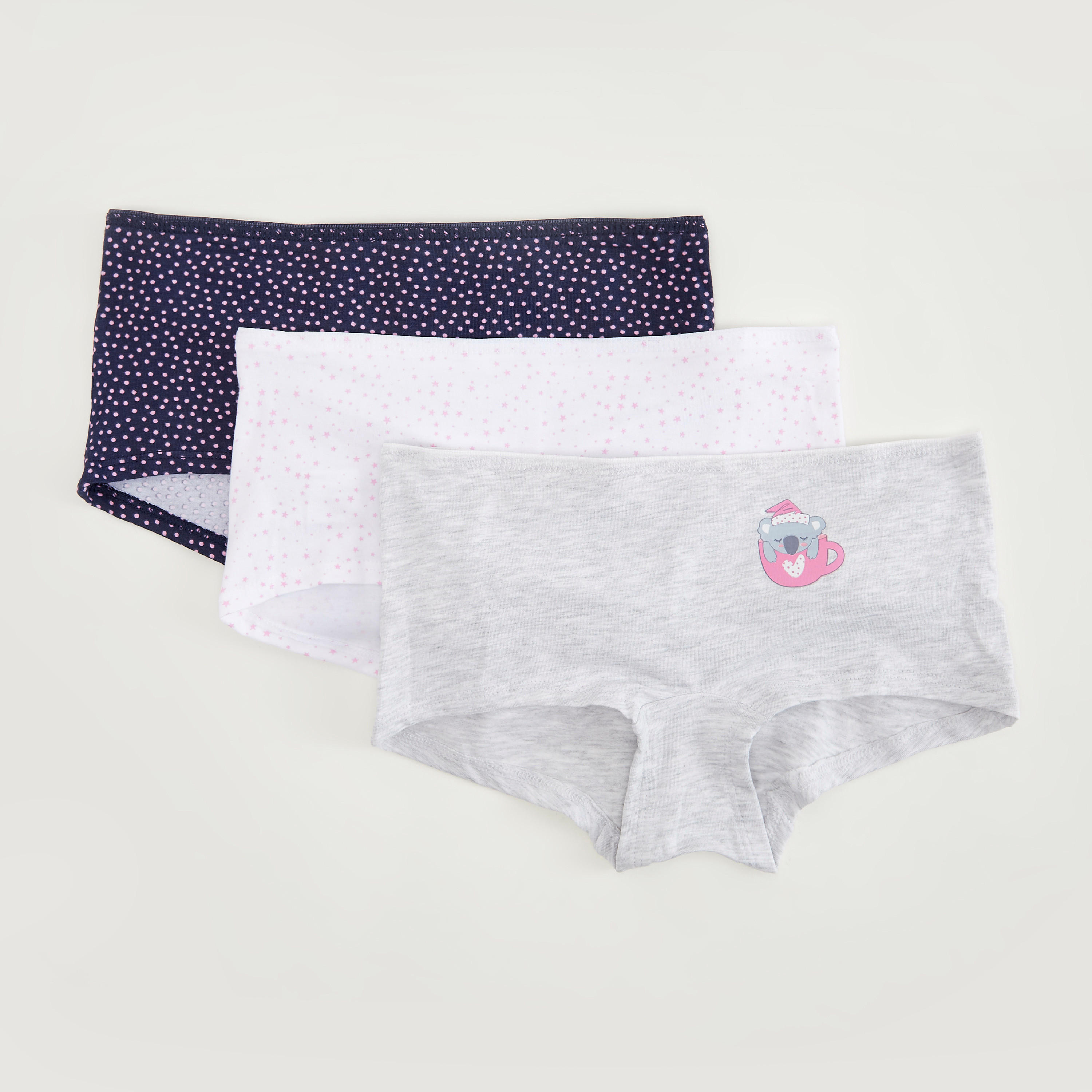 سراويل هيبستر داخلية بطبعات - طقم من 3 قطع-women-clothing-lingerie-panties-image-4