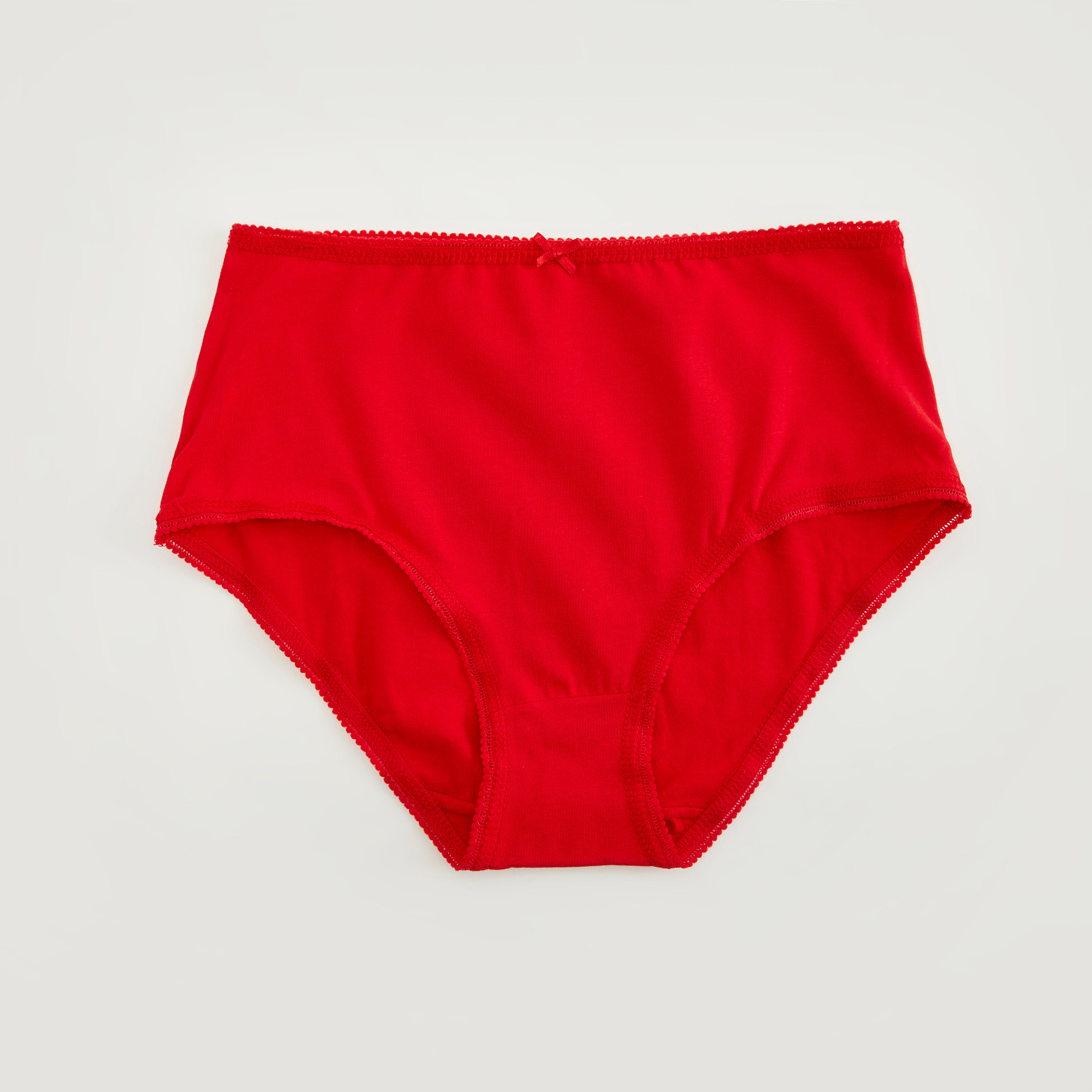 سراويل داخليّة سادة - طقم من 5-women-clothing-lingerie-panties-image-2