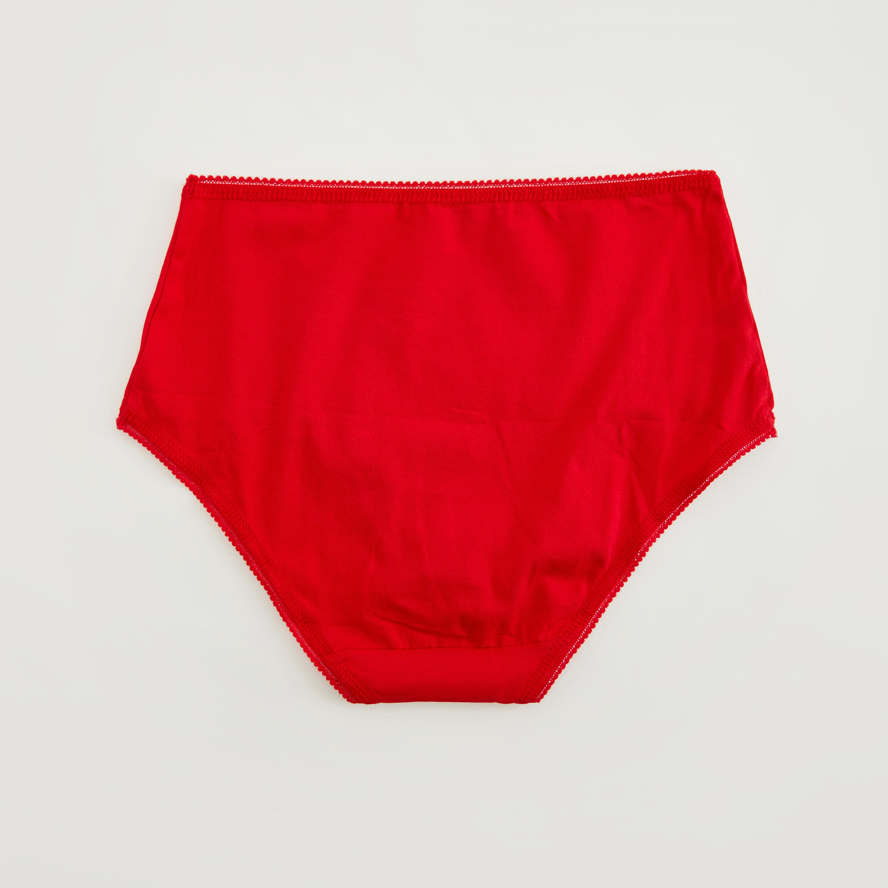 سراويل داخليّة سادة - طقم من 5-women-clothing-lingerie-panties-image-1