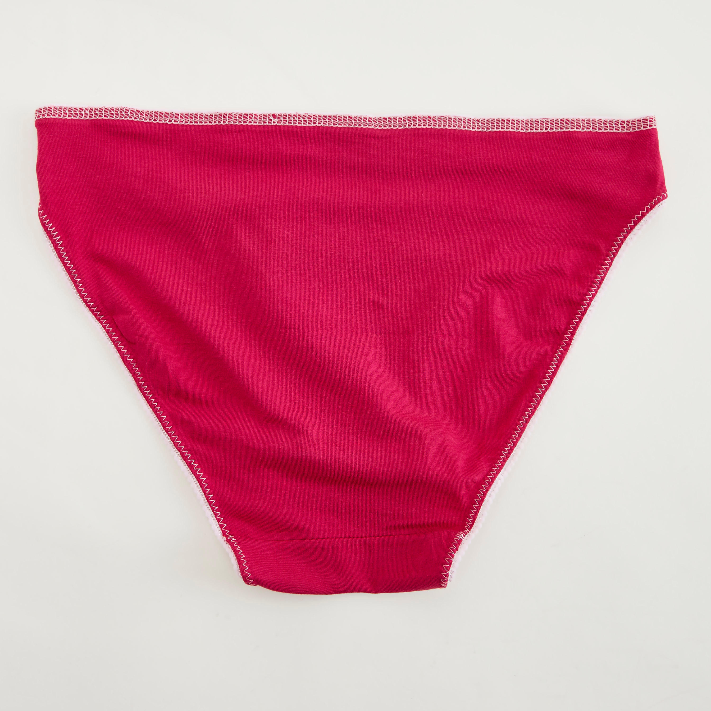 Set of 5 - Solid Hipster Briefs with Bow Detail-women-clothing-lingerie-panties-image-4