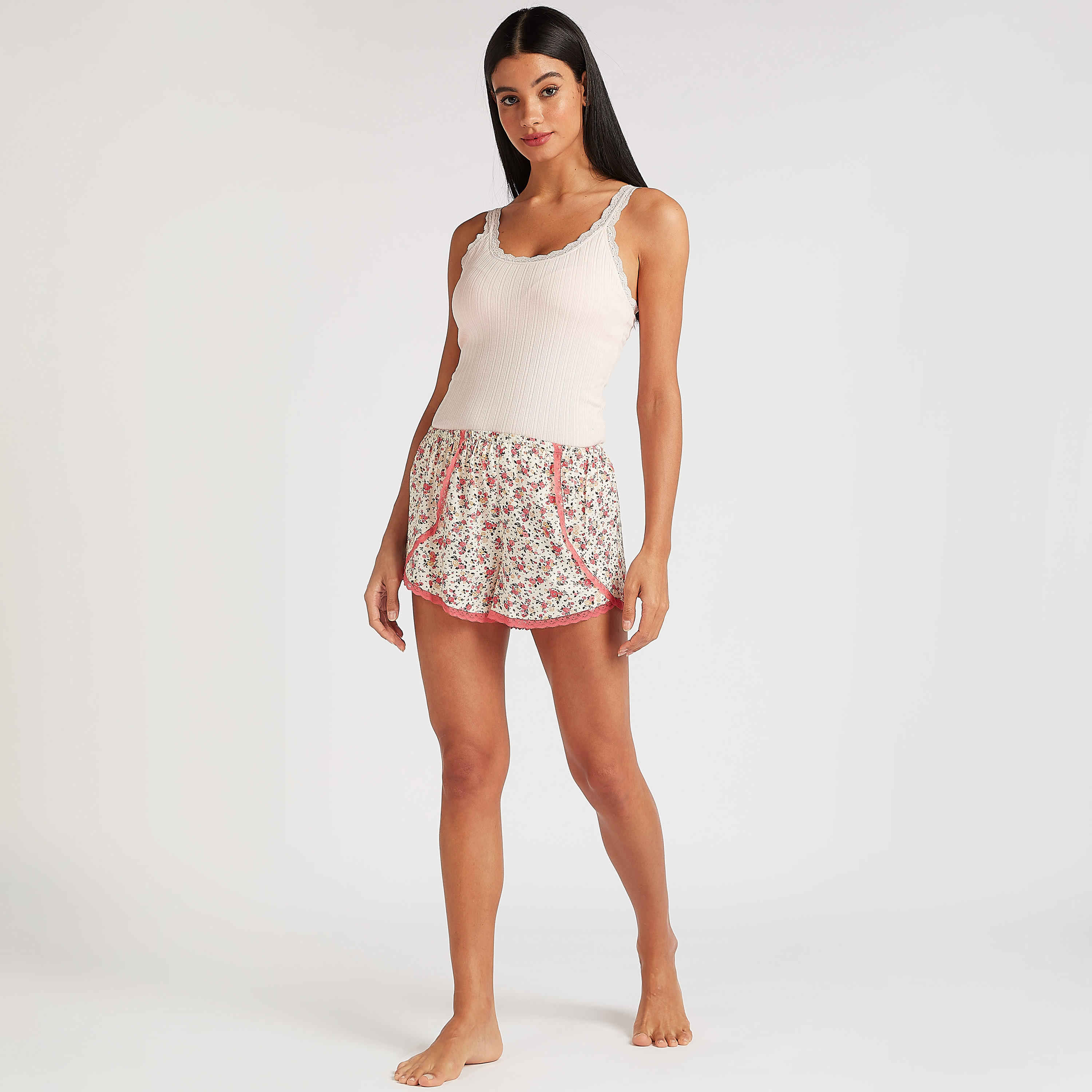 Scoop Neck Camisole with Lace Detail-women-clothing-lingerie-camisoles-image-2