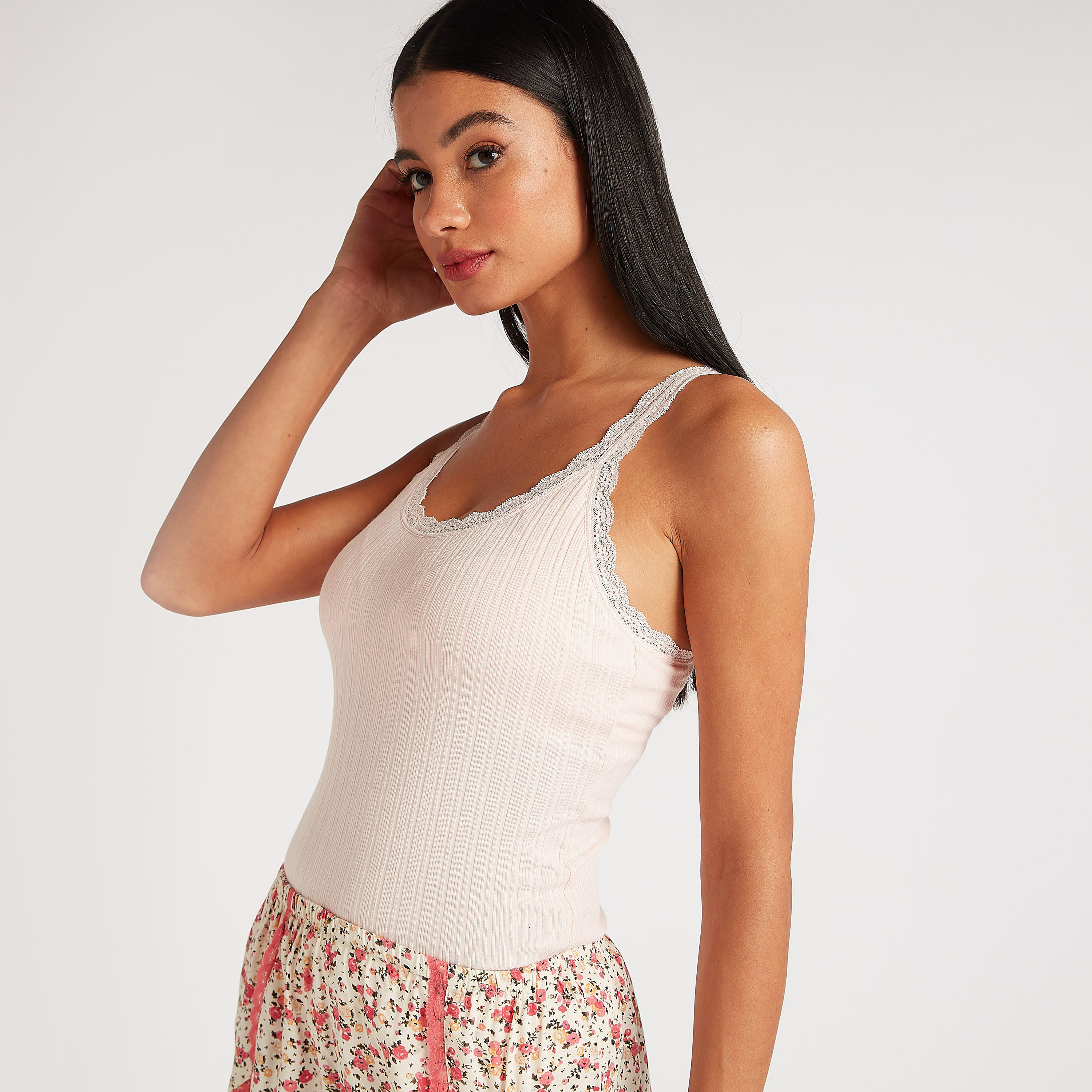 Scoop Neck Camisole with Lace Detail-women-clothing-lingerie-camisoles-image-5
