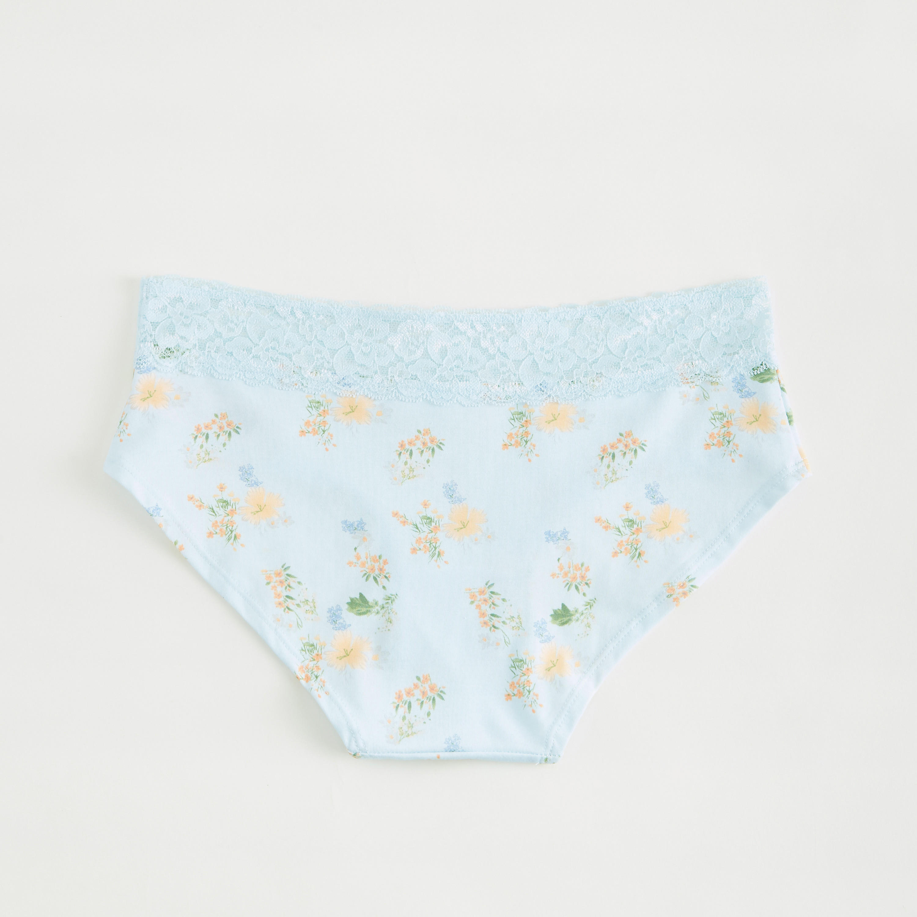 سراويل داخلية هيبستر بخصر مطاطي دانتيل وطبعات زهرية-women-clothing-lingerie-panties-image-3