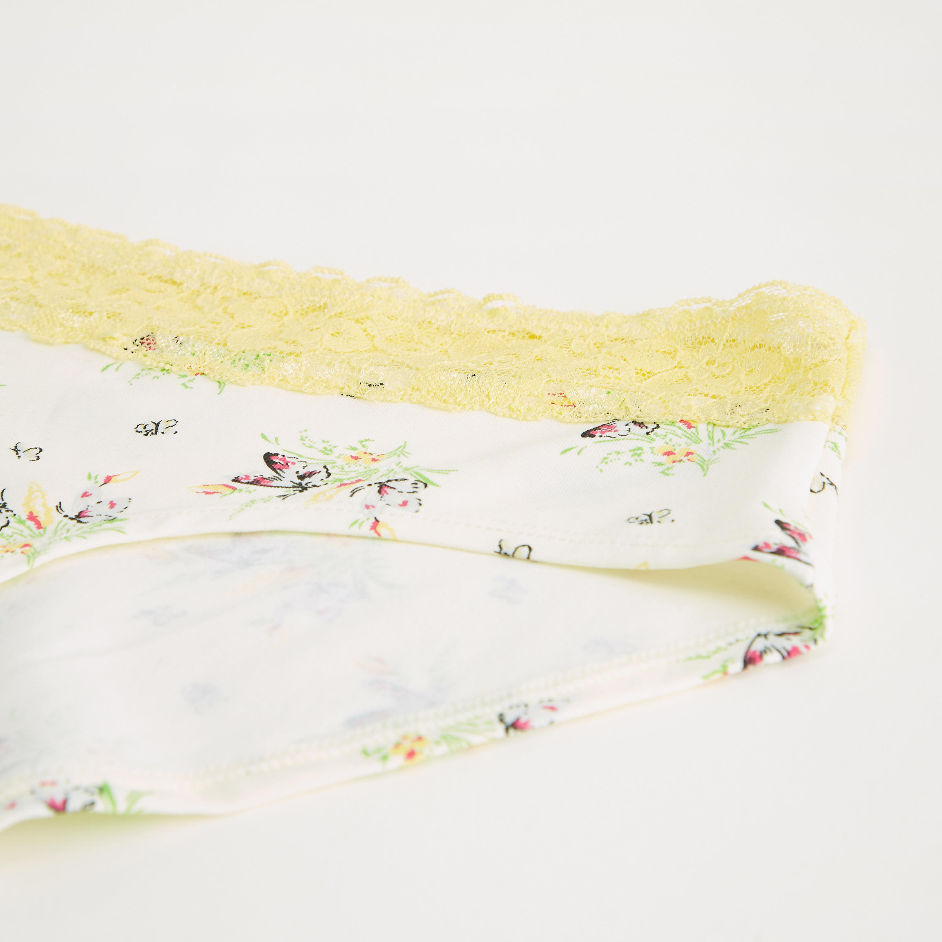 سراويل داخلية هيبستر بخصر دانتيل مطاطي وطبعات أزهار-women-clothing-lingerie-panties-image-2