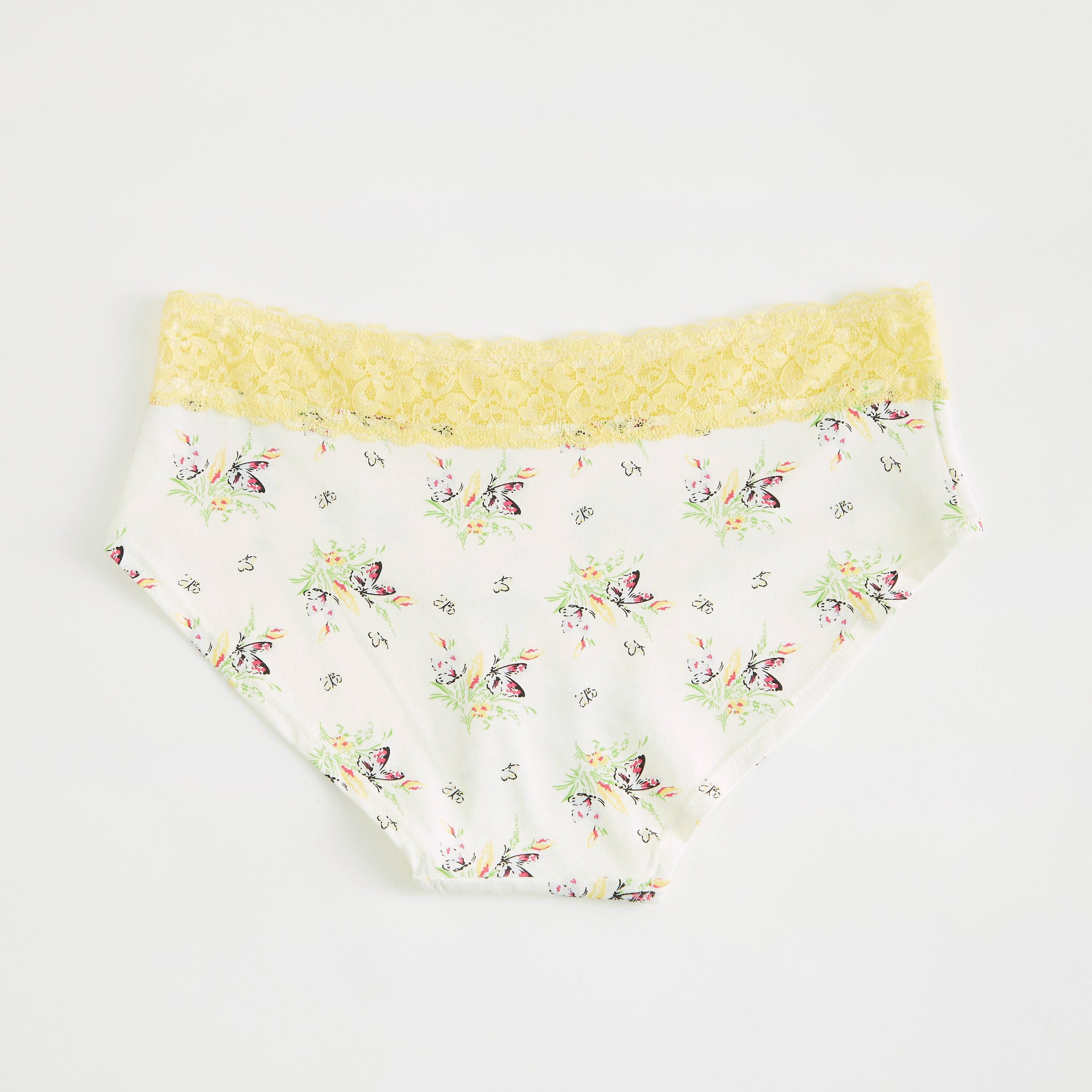 سراويل داخلية هيبستر بخصر دانتيل مطاطي وطبعات أزهار-women-clothing-lingerie-panties-image-3