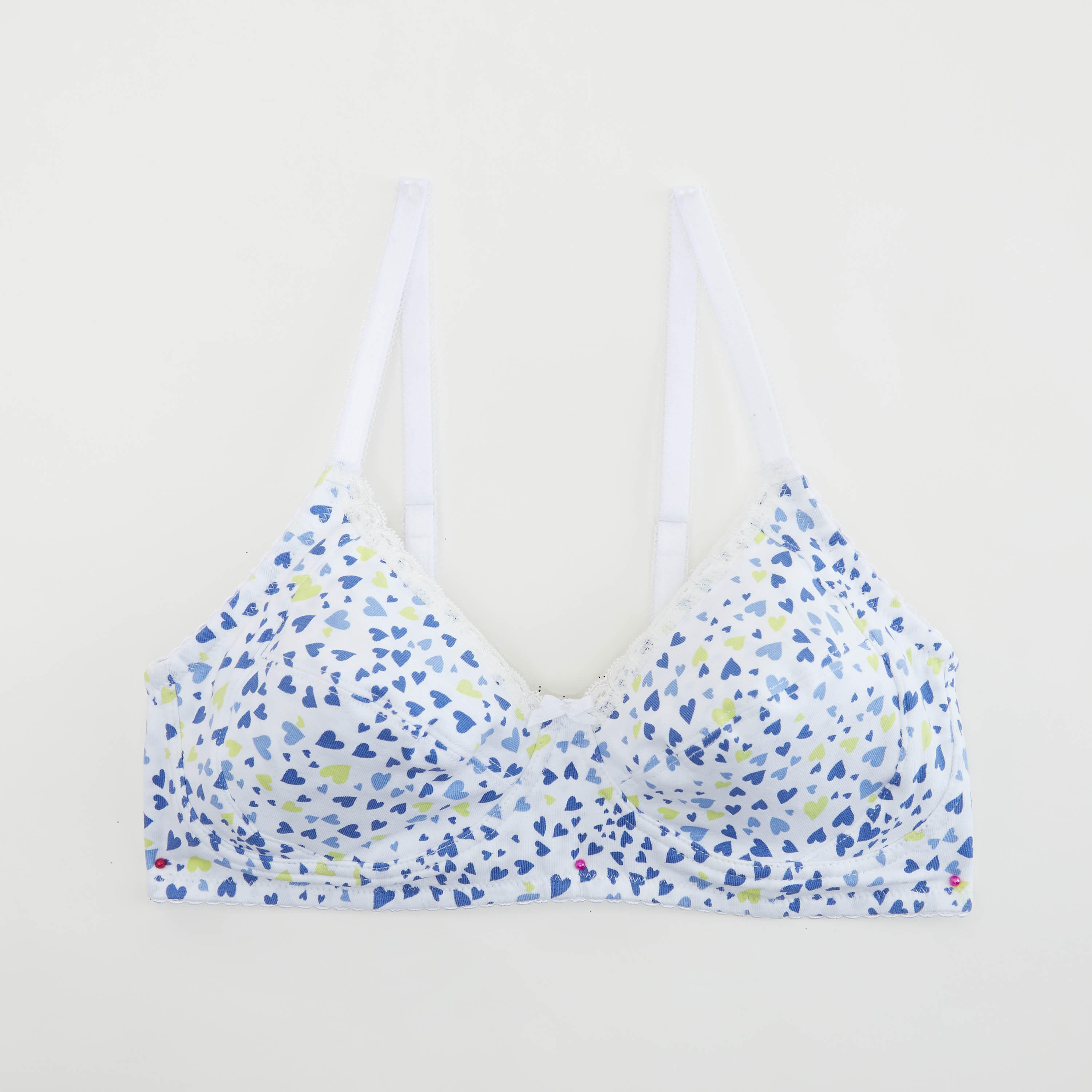 طقم صدريّة متنوعة بمشبك إغلاق ناعم - قطعتين-women-clothing-lingerie-bras-image-3