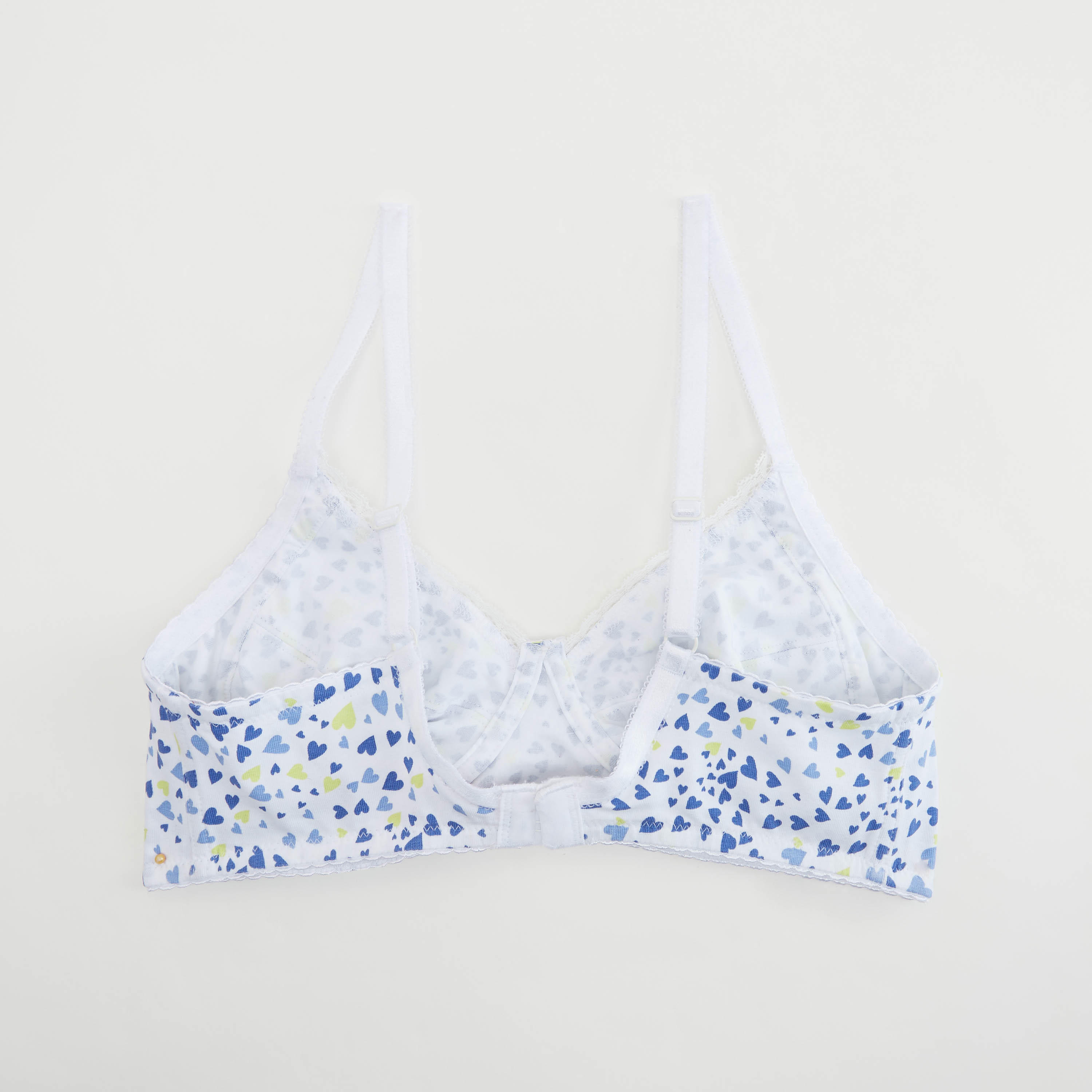 طقم صدريّة متنوعة بمشبك إغلاق ناعم - قطعتين-women-clothing-lingerie-bras-image-4