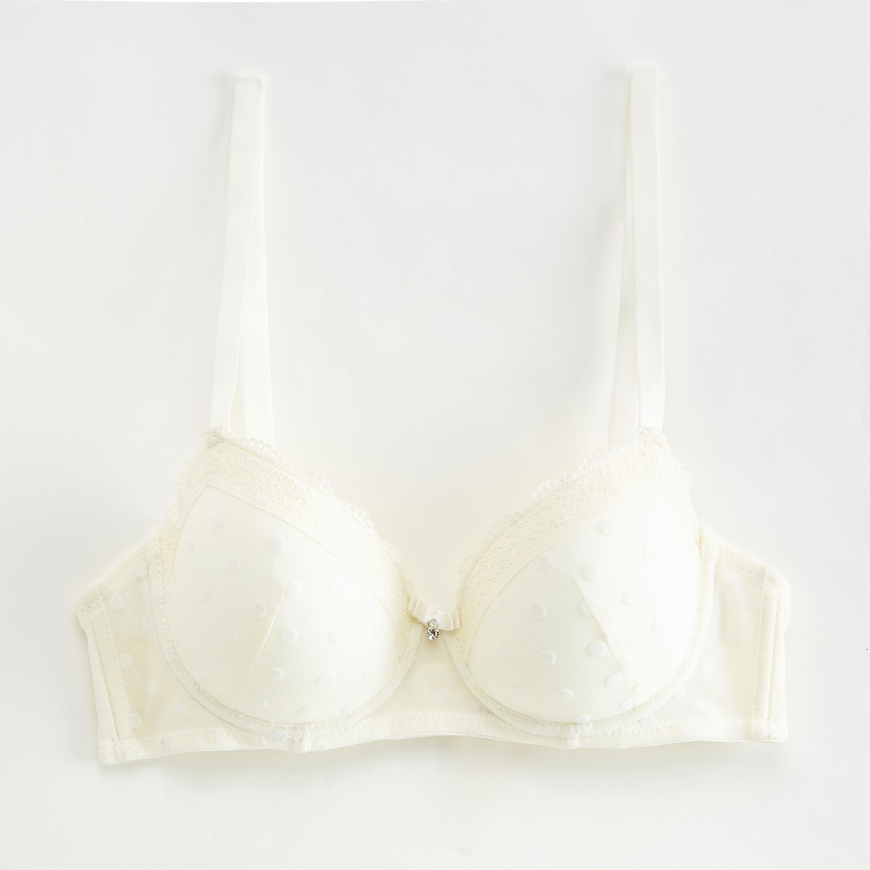 صدرية بلانج دانتيل مبطّنة بحمّالات قابلة للتعديل-women-clothing-lingerie-bras-image-4