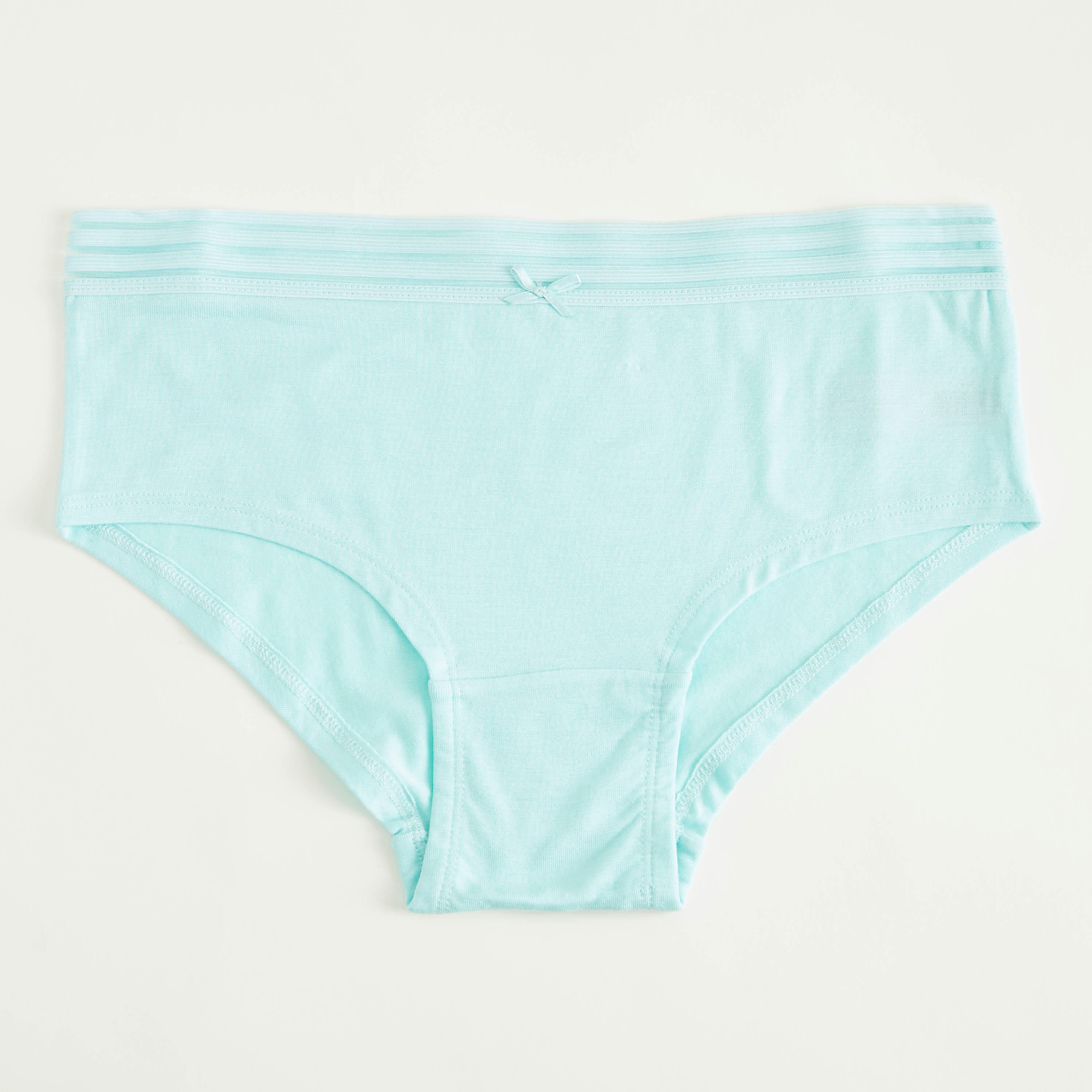 Set of 3 - Solid Hipster Briefs with Elasticated Waistband-women-clothing-lingerie-panties-image-7
