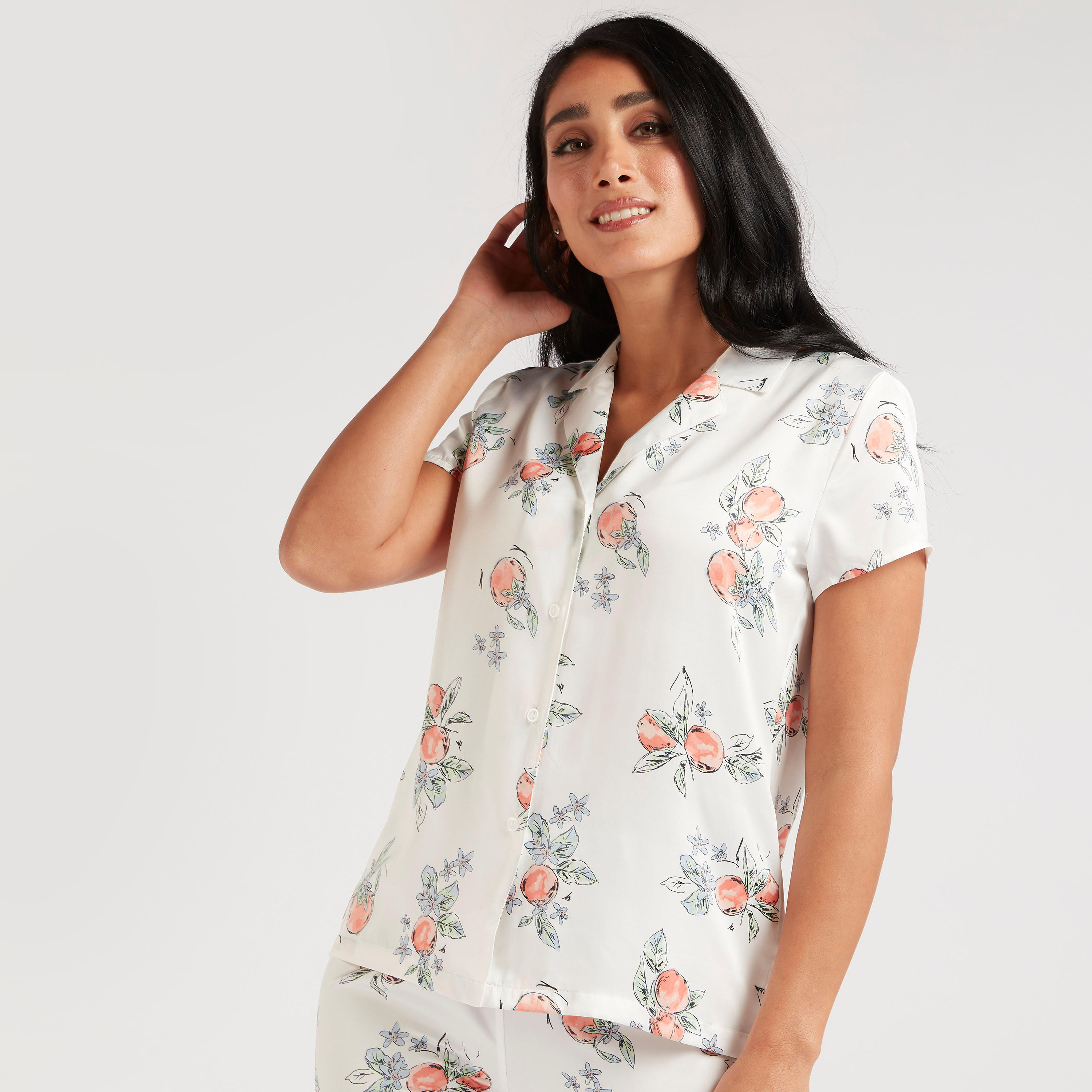 Printed Shirt and Full Length Pyjama Set-women-clothing-nightwear-pyjamas-longsets-image-2