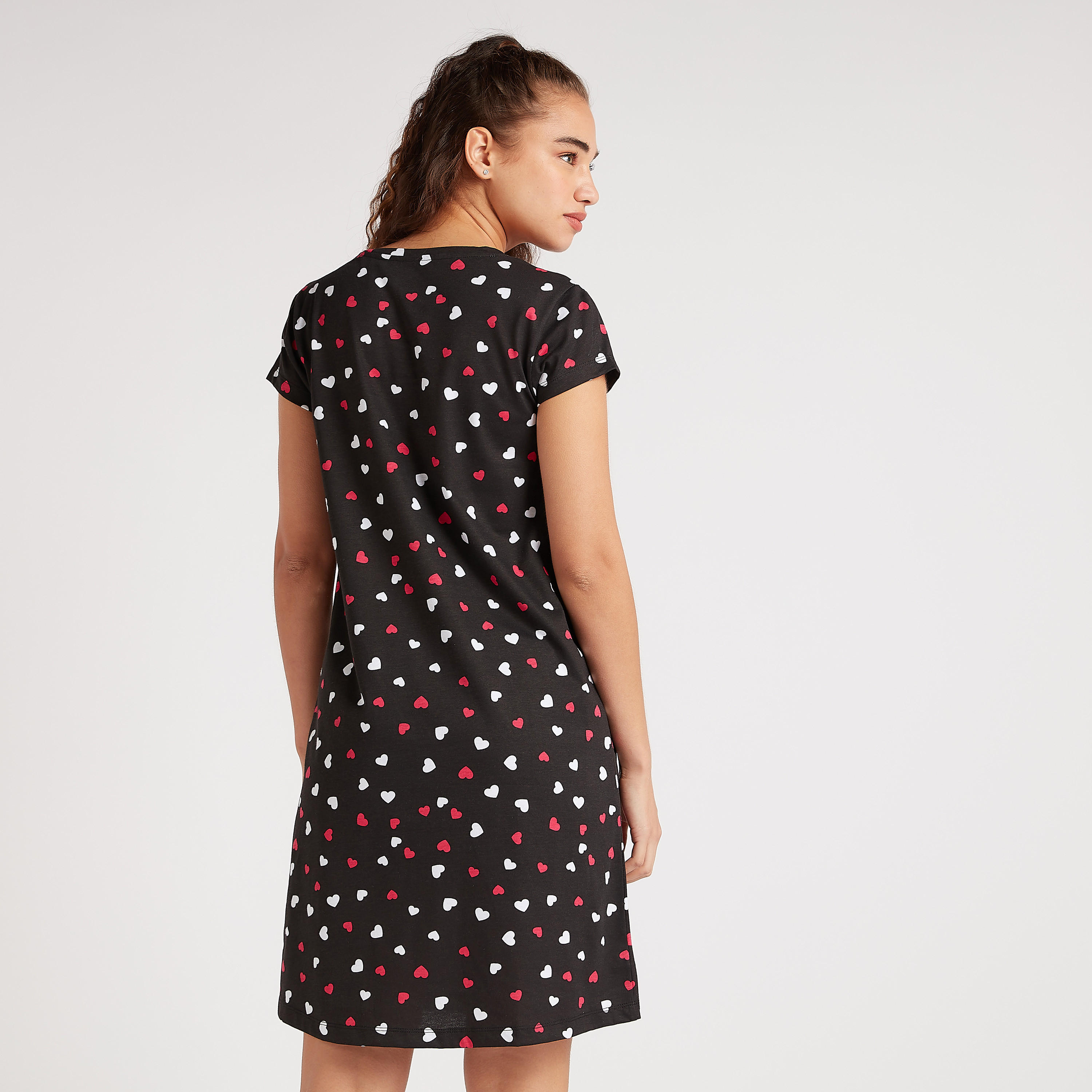 طقم ملابس نوم 3 قطع بطبعات-women-clothing-nightwear-pyjamas-longsets-image-5