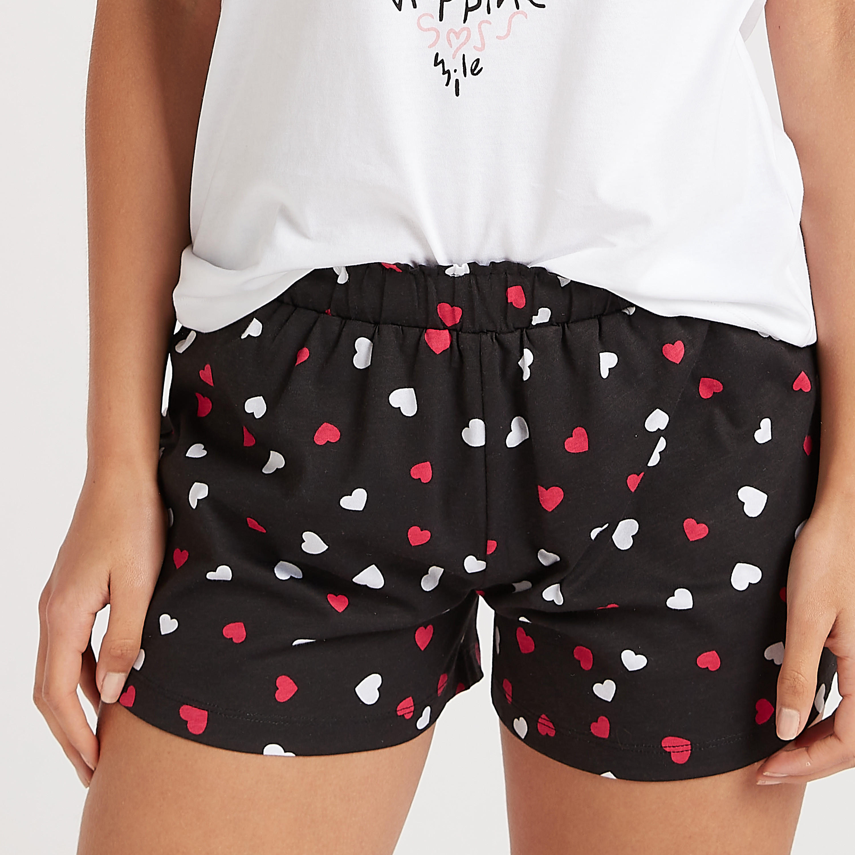 طقم ملابس نوم 3 قطع بطبعات-women-clothing-nightwear-pyjamas-longsets-image-6