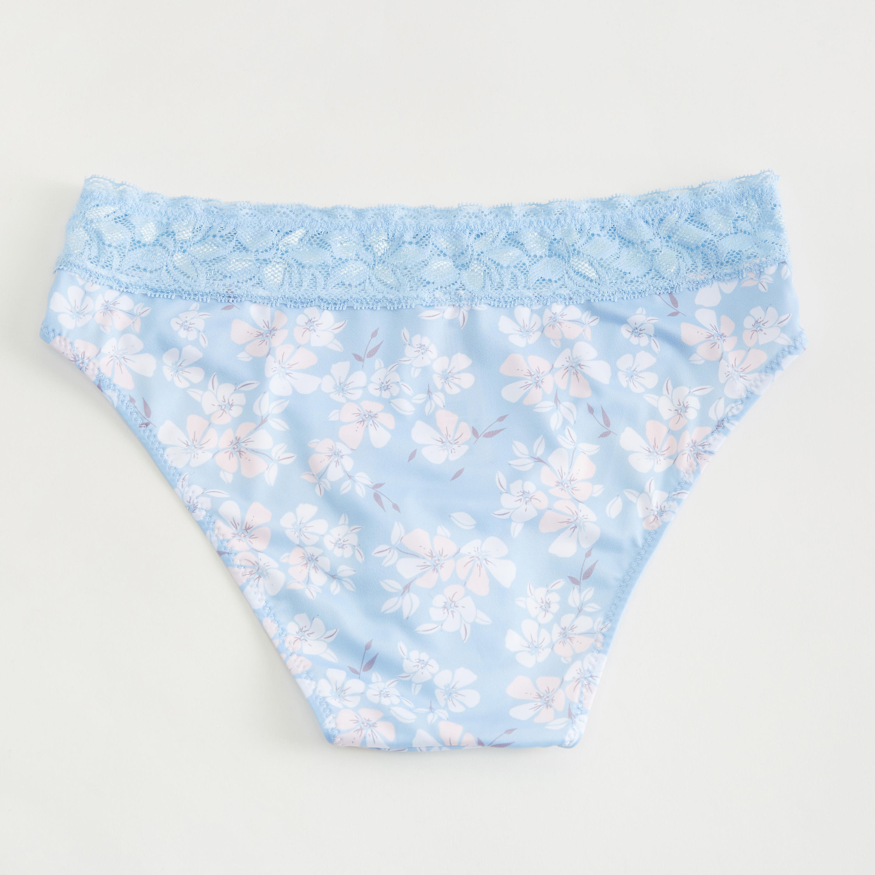 سراويل داخلية هيبستر بخصر مطاطي دانتيل وطبعات أزهار-women-clothing-lingerie-panties-image-3
