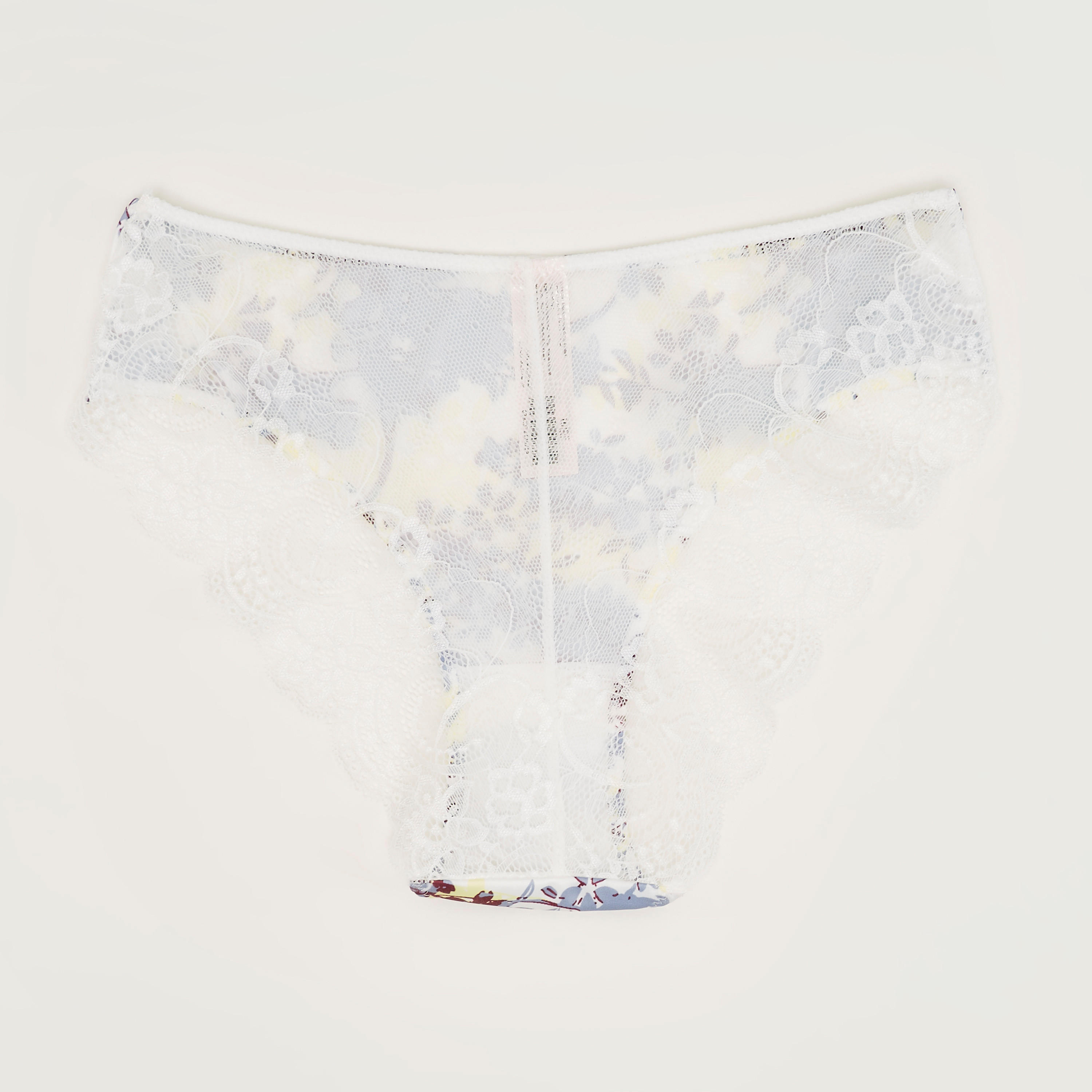 سروال هيبستر داخلي بخصر مطاطي وتفاصيل دانتيل وطبعات أزهار-women-clothing-lingerie-panties-image-3