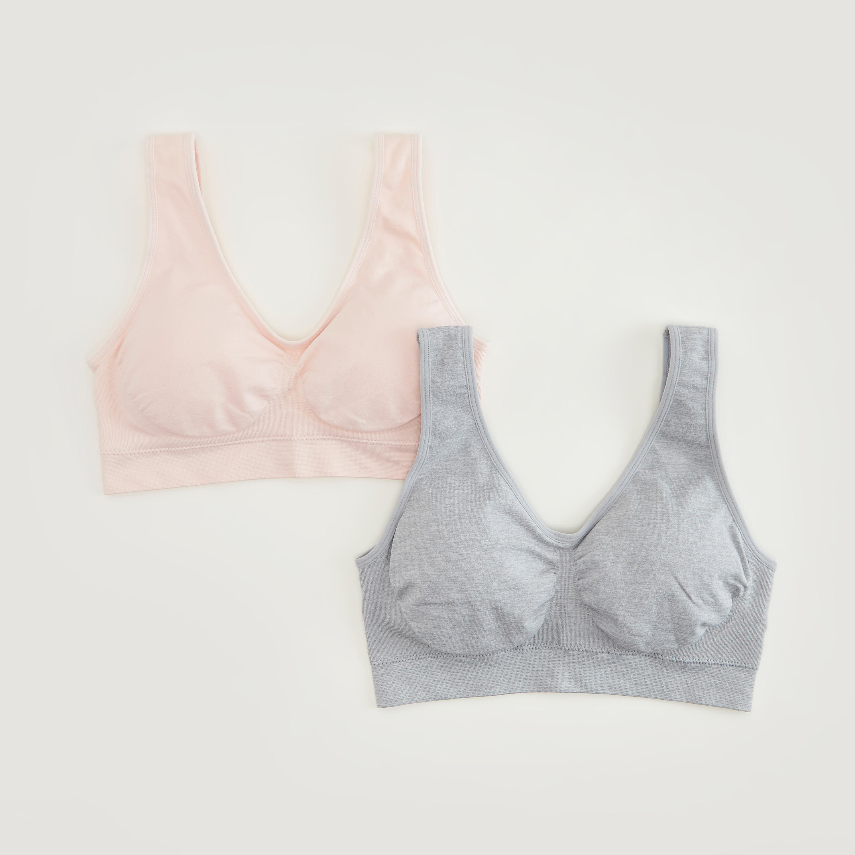 Set of 2 - Solid Padded Bra-women-clothing-lingerie-bras-image-1