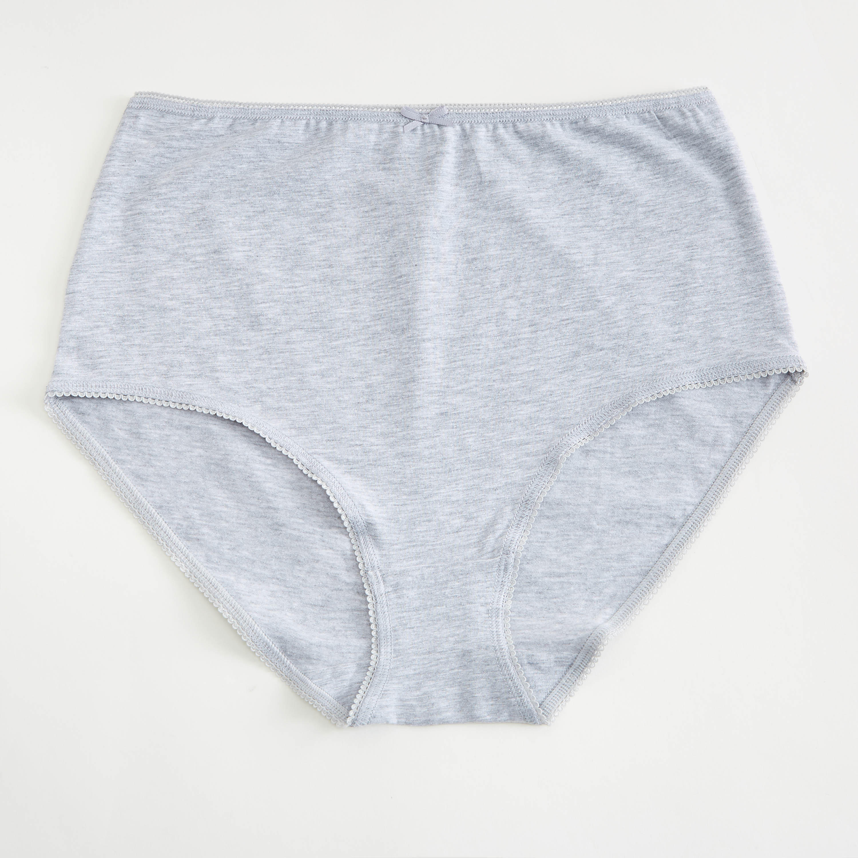 Set of 5 - Solid Briefs with Elasticated Waistband-women-clothing-lingerie-panties-image-3