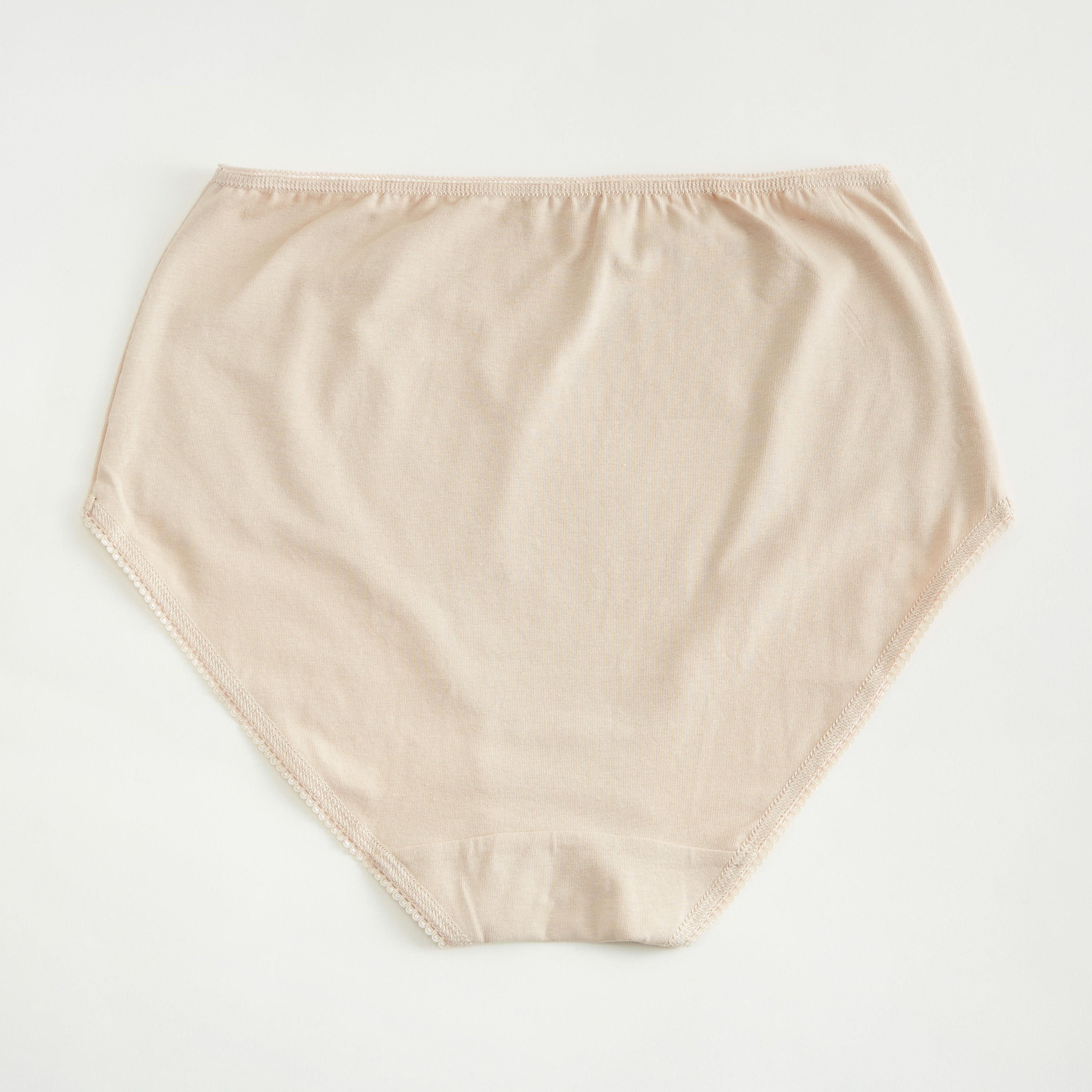 سراويل داخليّة سادة بخصر مطّاطي - طقم من 5 قطع-women-clothing-lingerie-panties-image-1