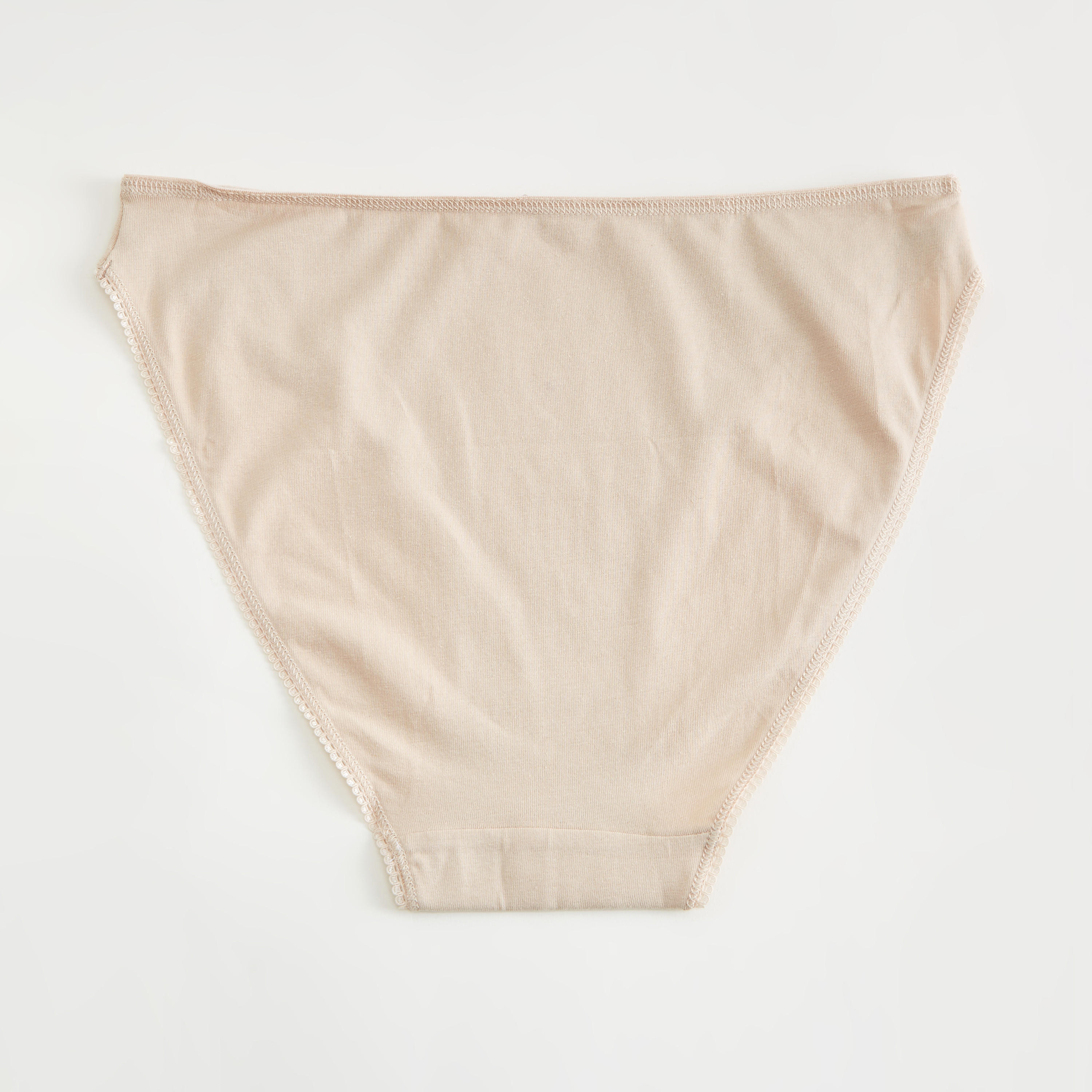 Set of 5 - Solid Hipster Briefs with Elasticated Waistband-women-clothing-lingerie-panties-image-4