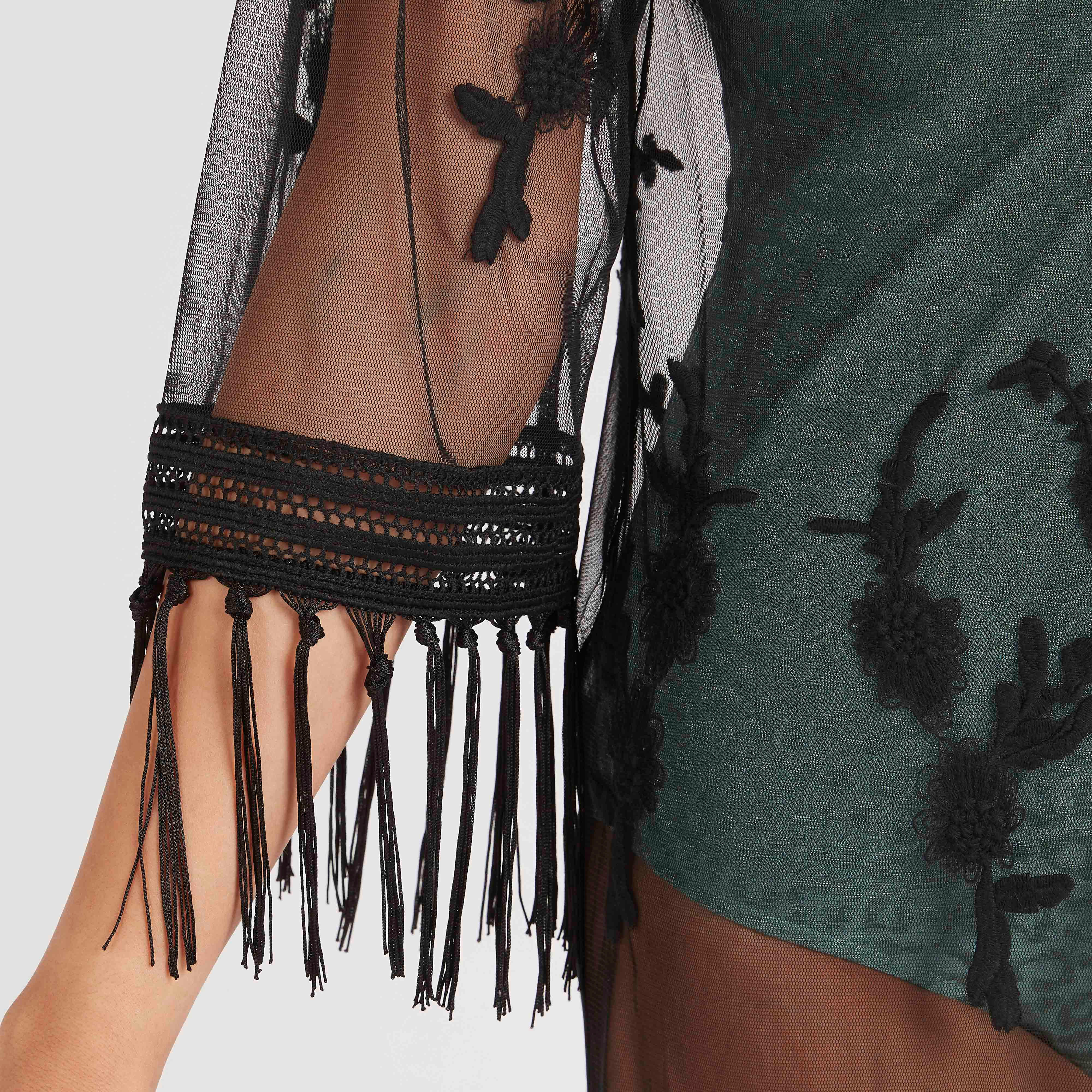 Embroidered Dress with Tassels-women-clothing-swimandbeach-beachwear-image-3