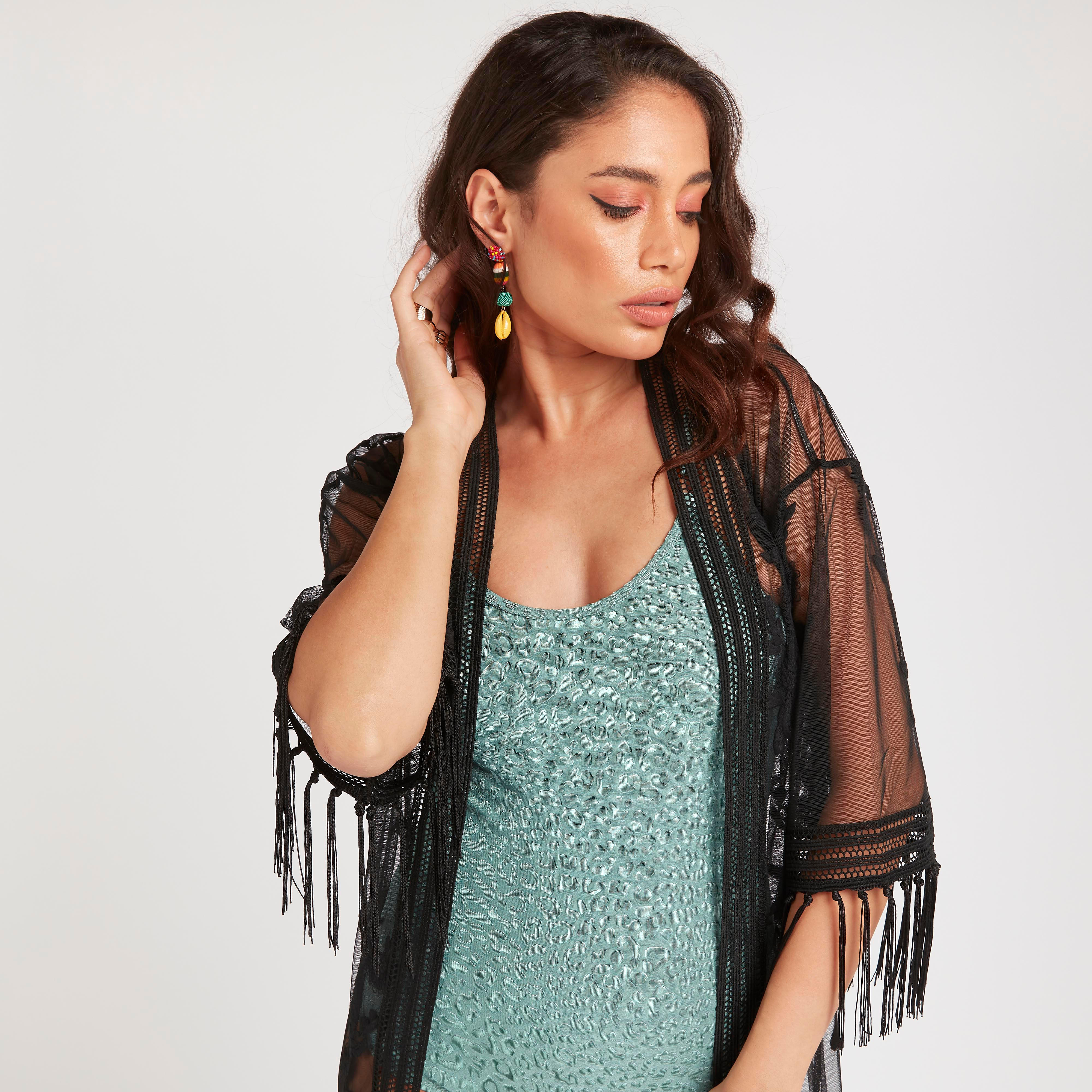 Embroidered Dress with Tassels-women-clothing-swimandbeach-beachwear-image-5