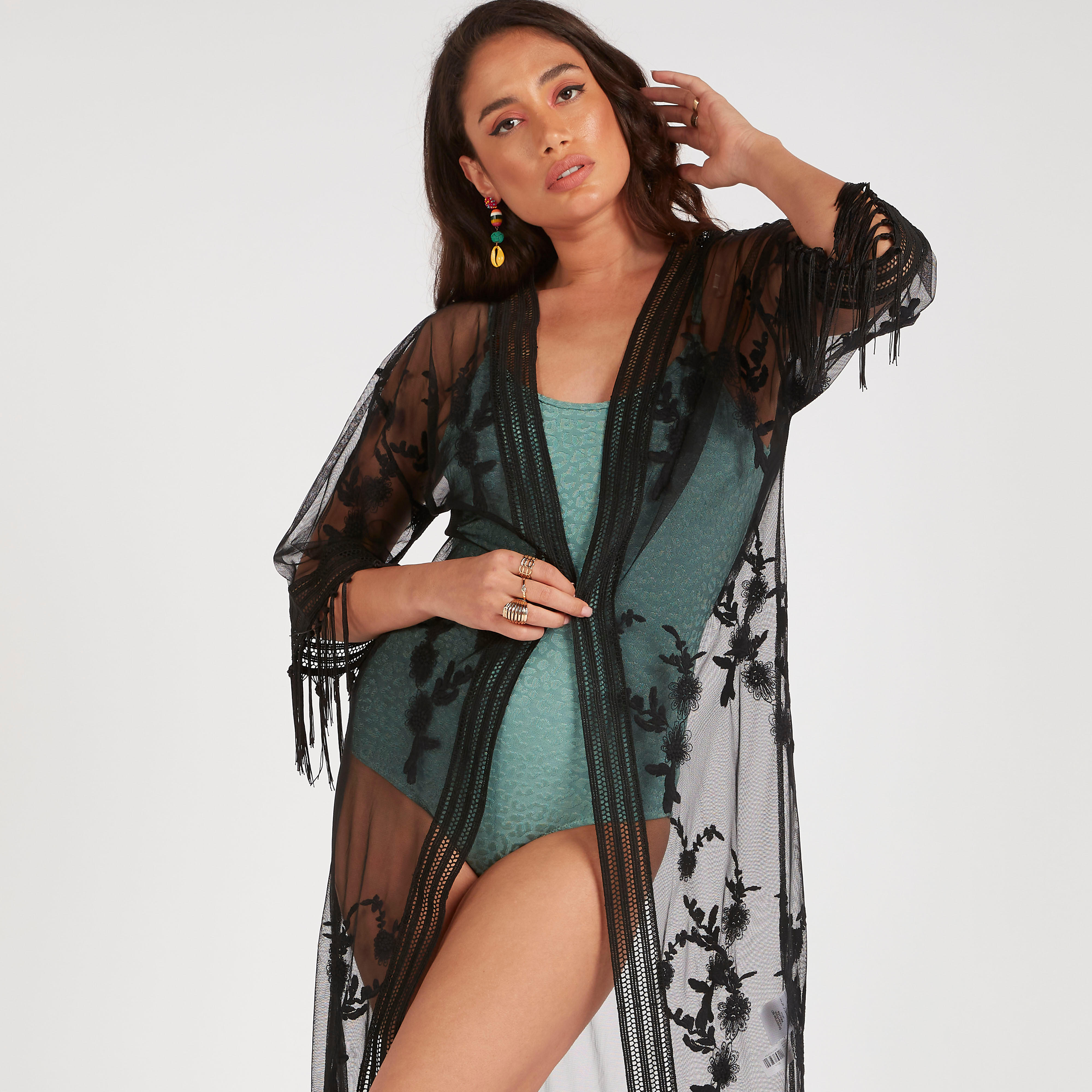 Embroidered Dress with Tassels-women-clothing-swimandbeach-beachwear-image-6