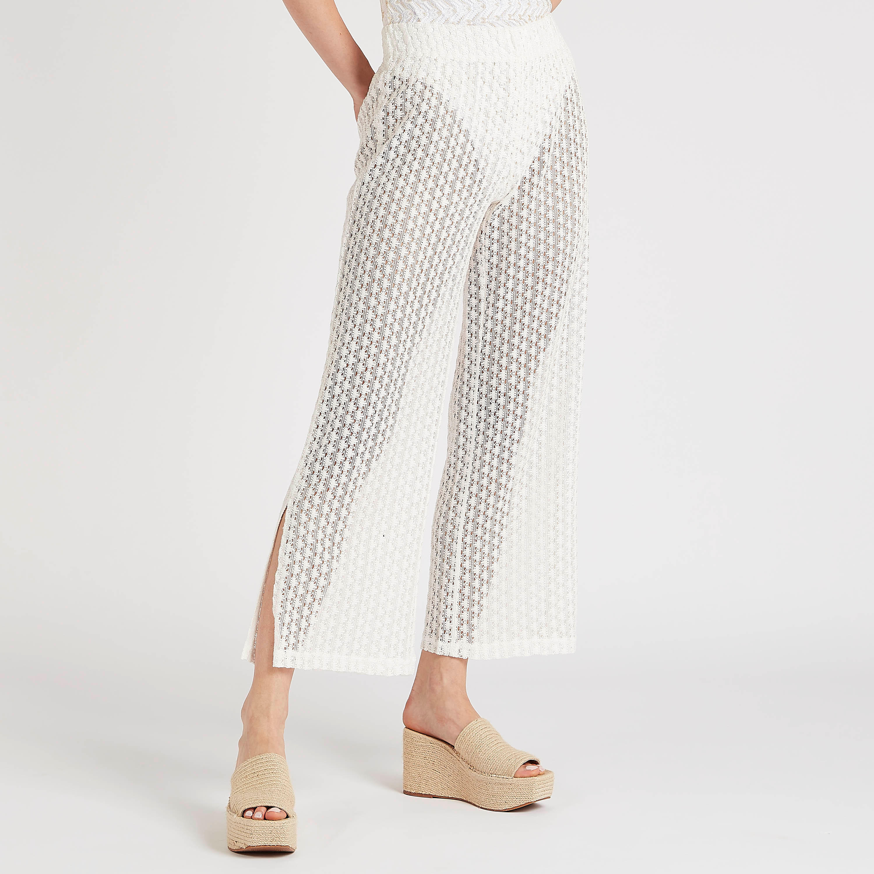 Textured Pants with Slits-women-clothing-swimandbeach-beachwear-image-1