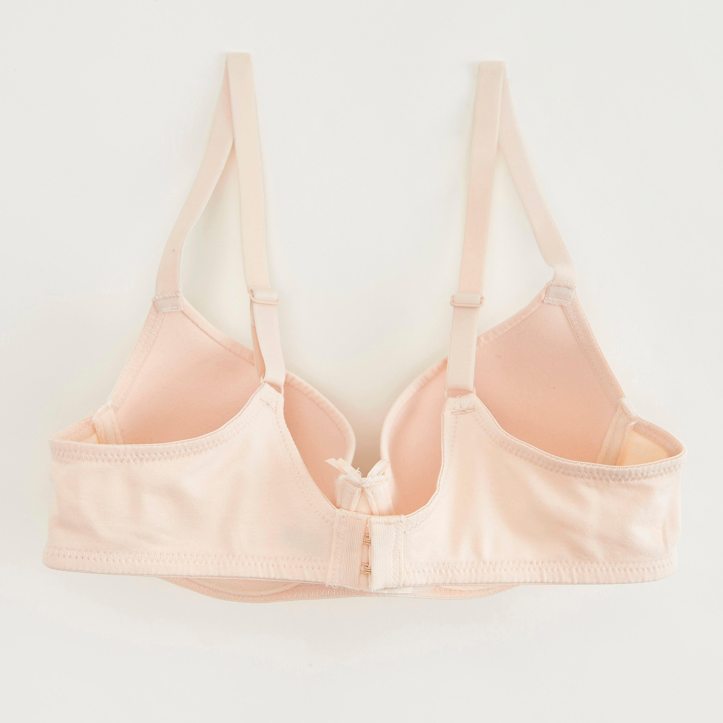 صدرية بلانج سادة مبطّنة بأحزمة قابلة للتعديل-women-clothing-lingerie-bras-image-2