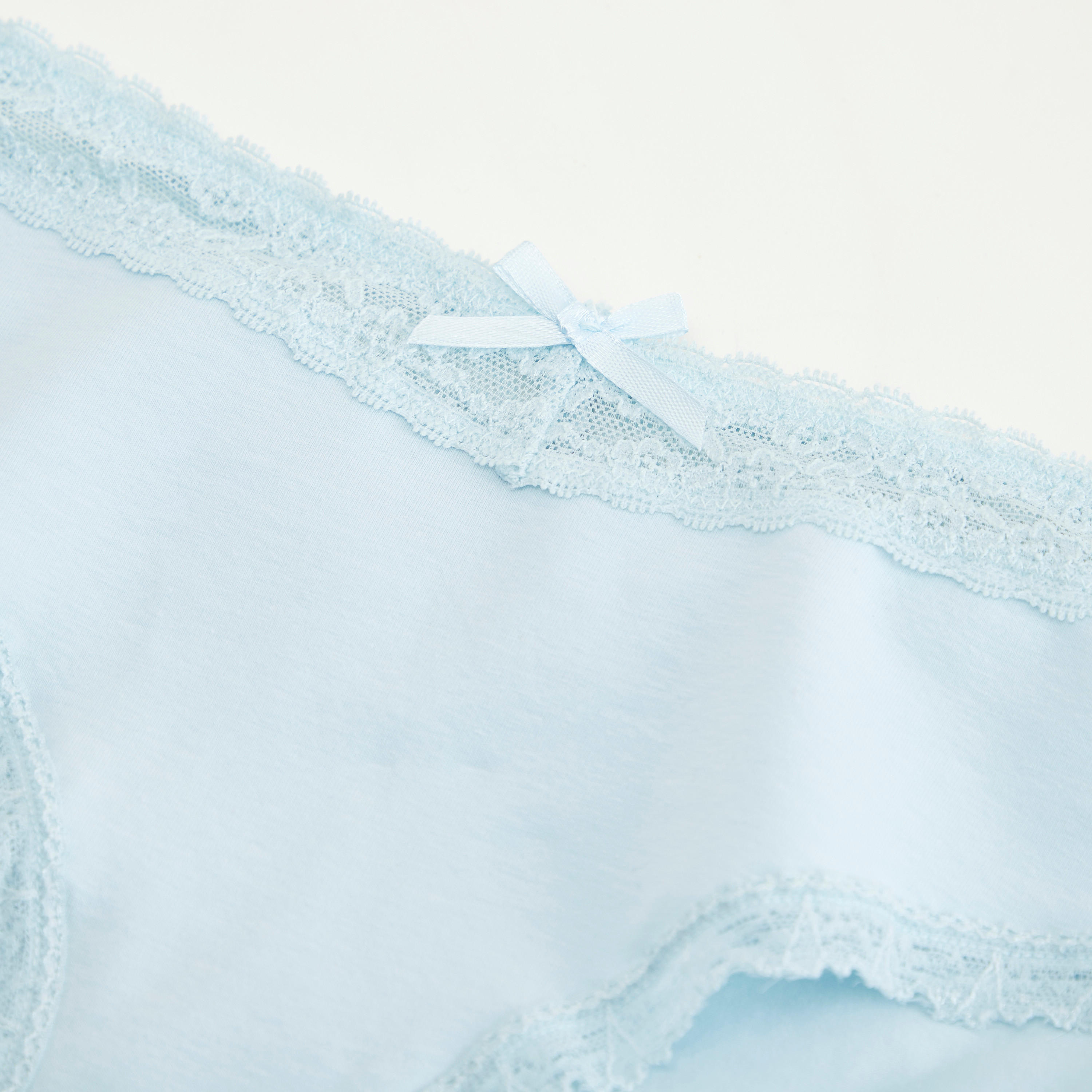 Lace Detailed Boyshort Briefs with Elasticated Waist-women-clothing-lingerie-panties-image-2
