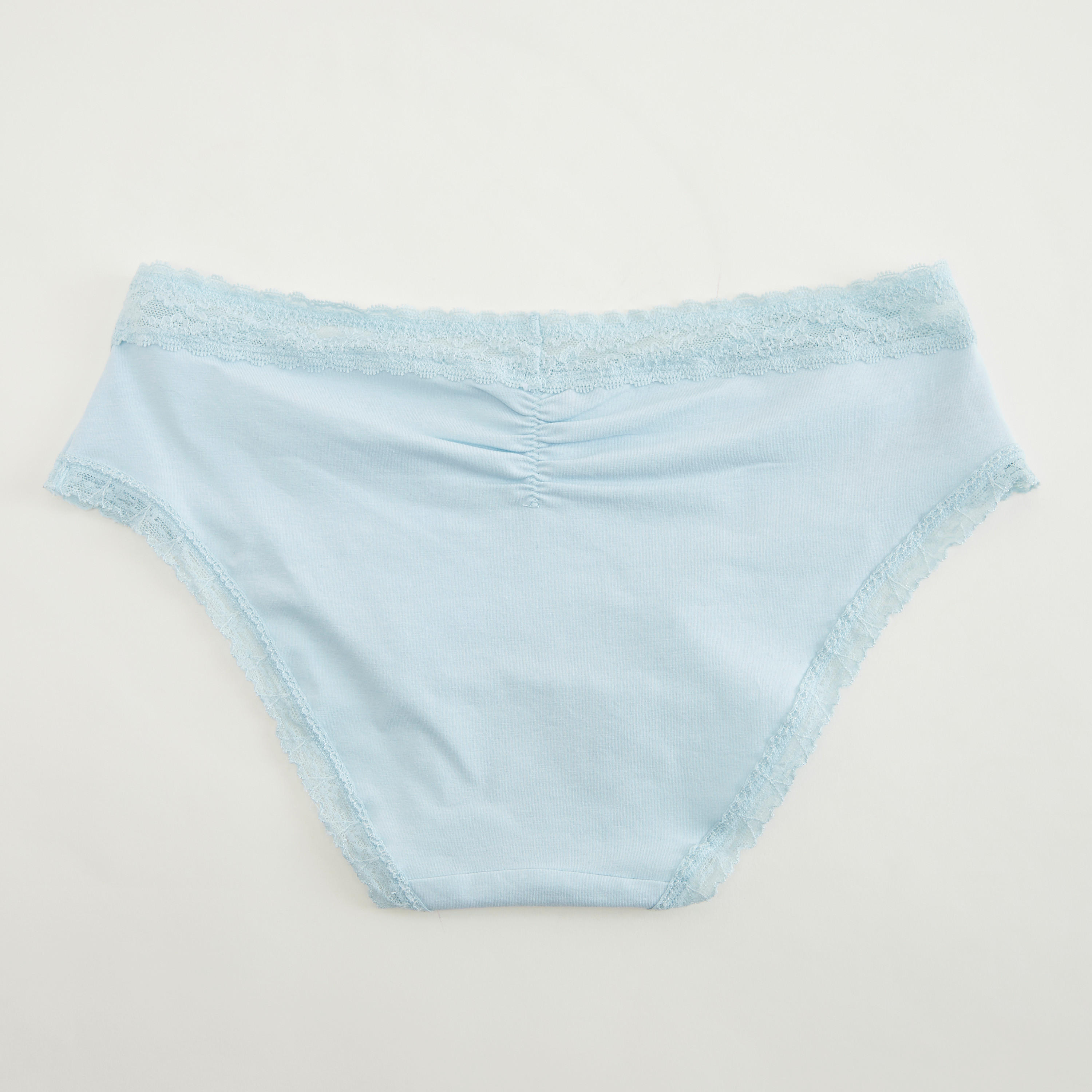Lace Detailed Boyshort Briefs with Elasticated Waist-women-clothing-lingerie-panties-image-3
