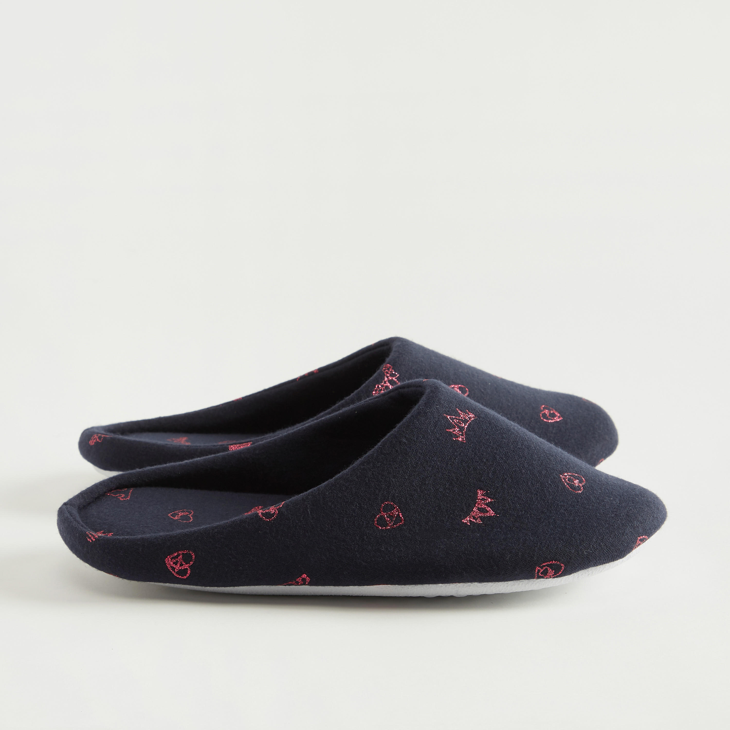 Princess Print Mule Slippers-women-clothing-nightwear-bedroomslippers-image-4