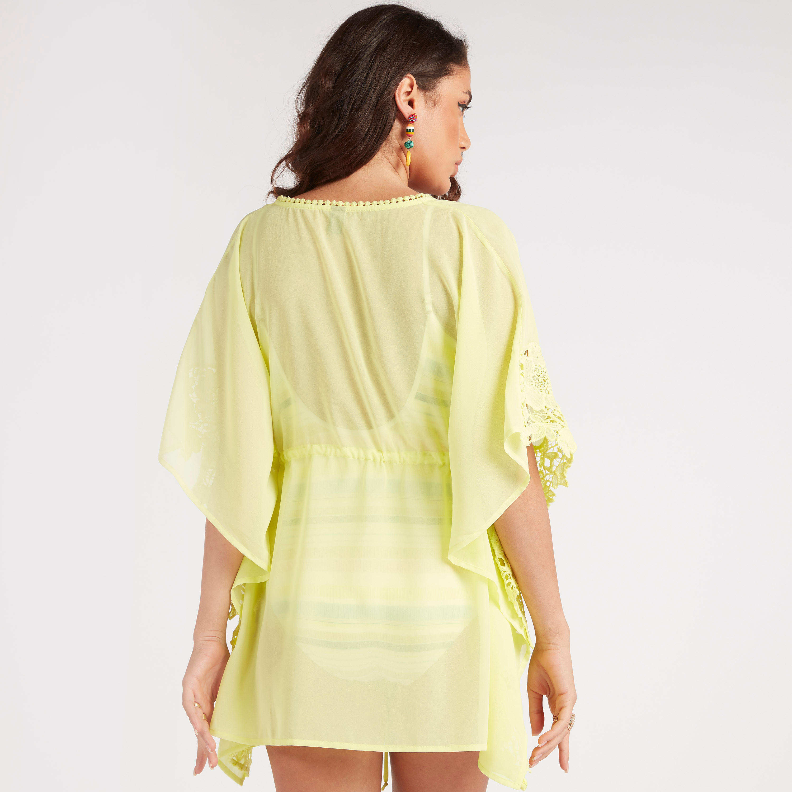 كيمونو بتفاصيل دانتيل من بيتش وير-women-clothing-swimandbeach-beachwear-image-3