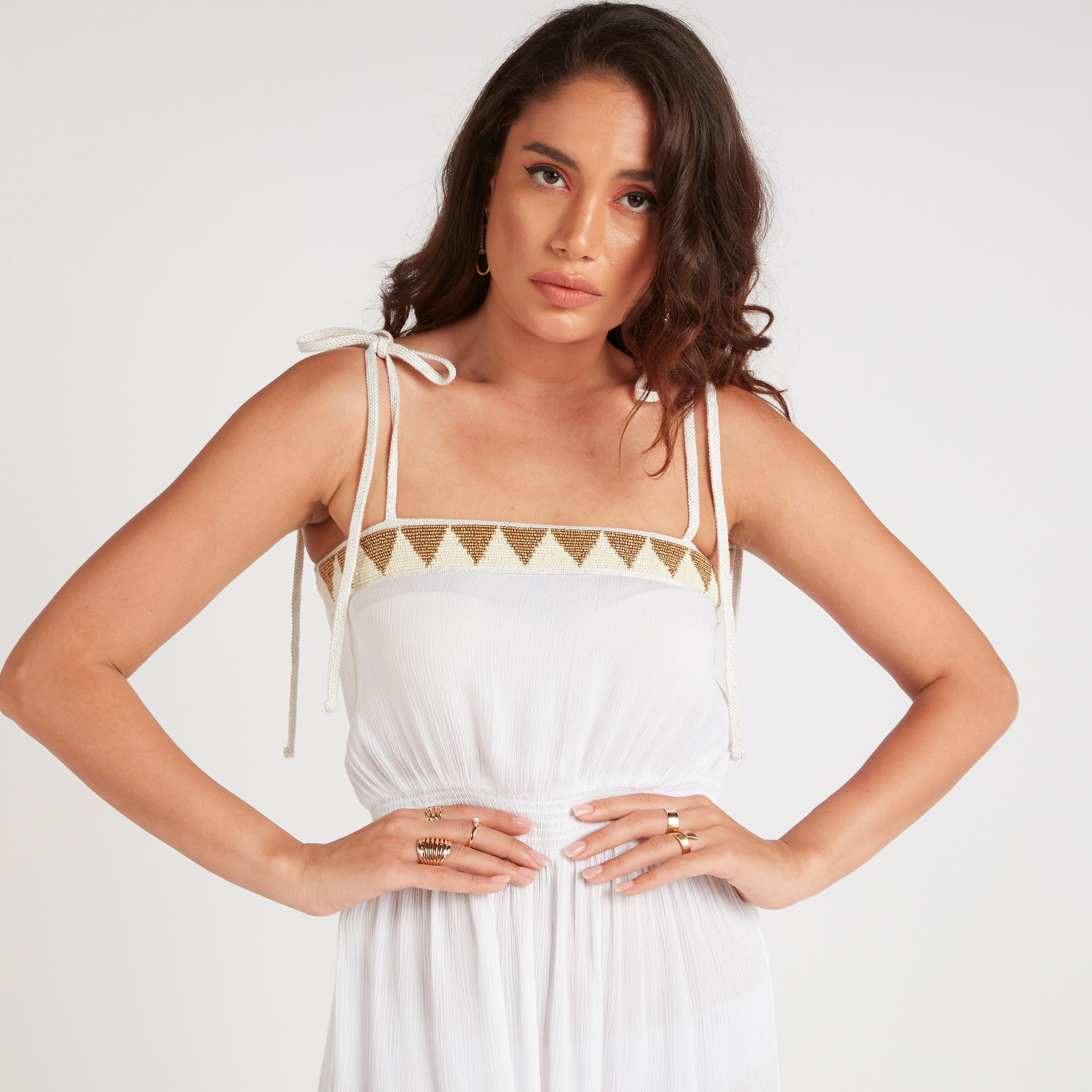 فستان للبحر سادة حمّالات رفيعة رباط-women-clothing-swimandbeach-beachwear-image-3