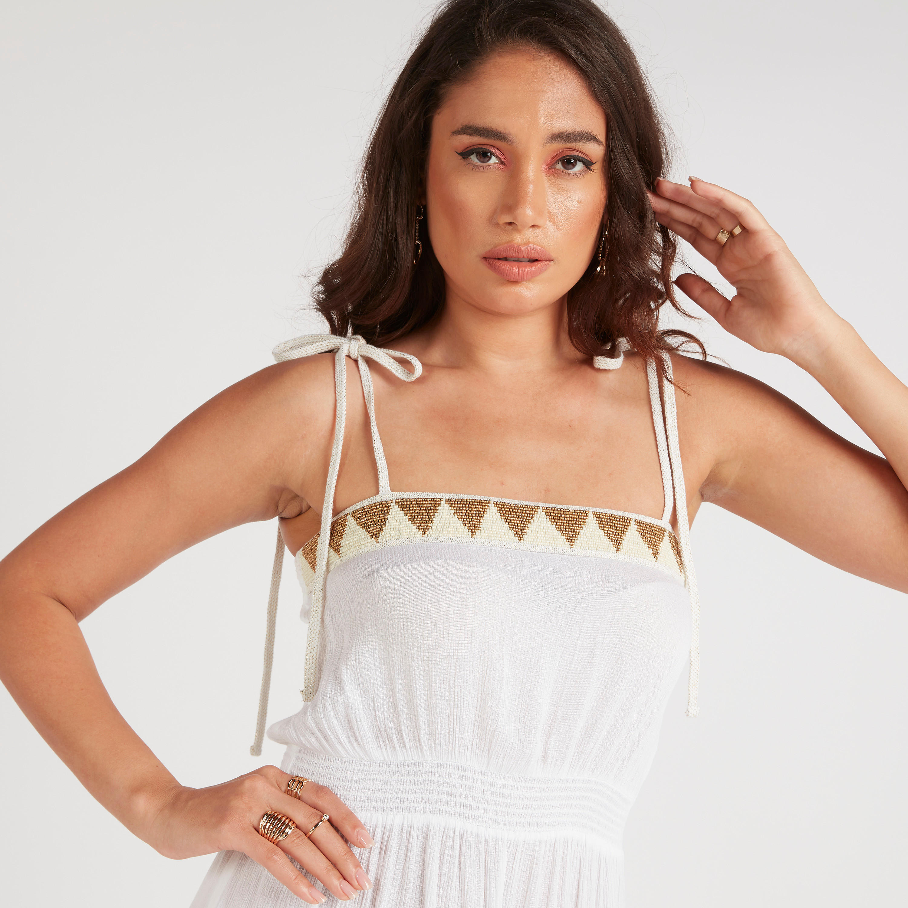 فستان للبحر سادة حمّالات رفيعة رباط-women-clothing-swimandbeach-beachwear-image-6