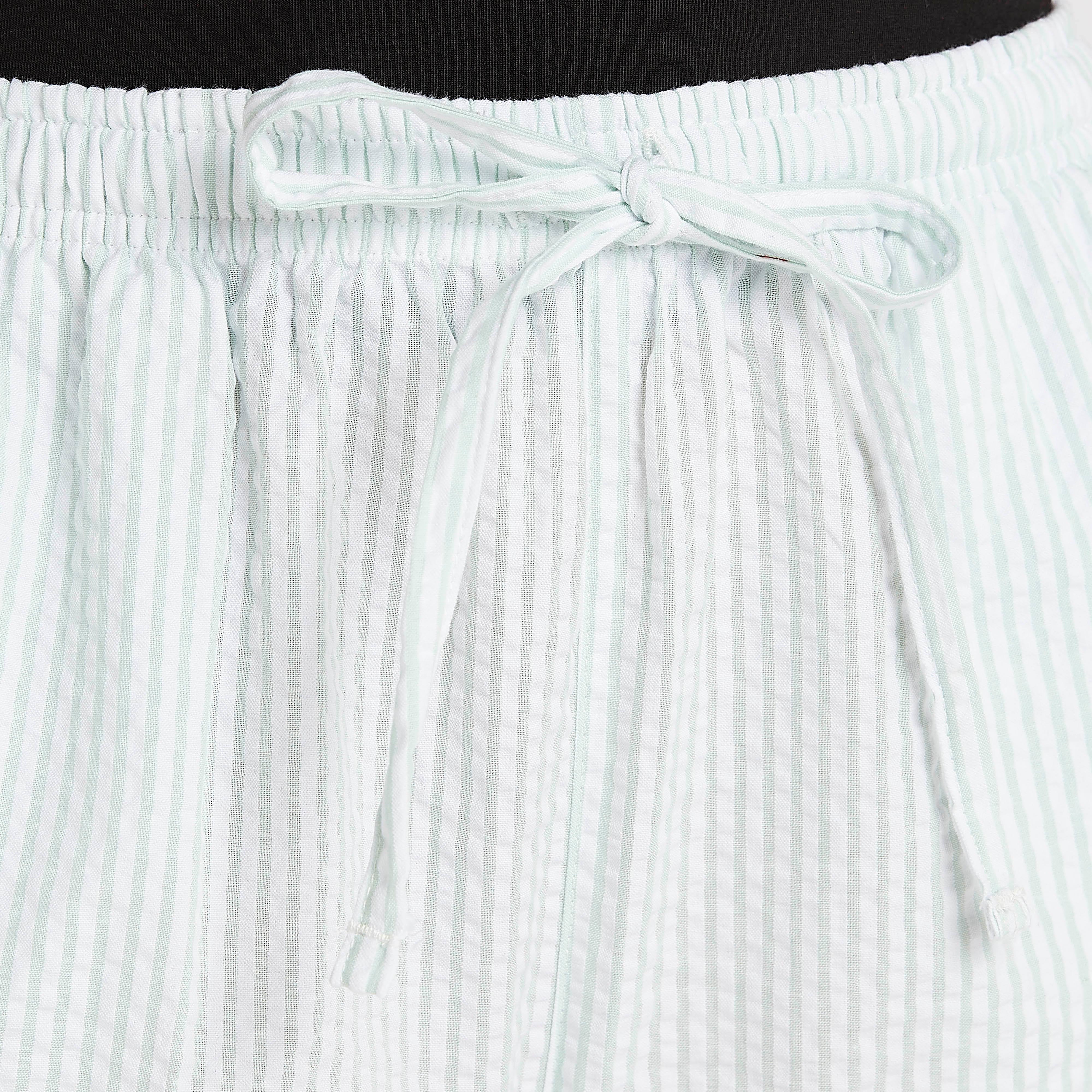 كابري مقلم برباط إغلاق-women-clothing-nightwear-pyjamas-bottoms-image-3