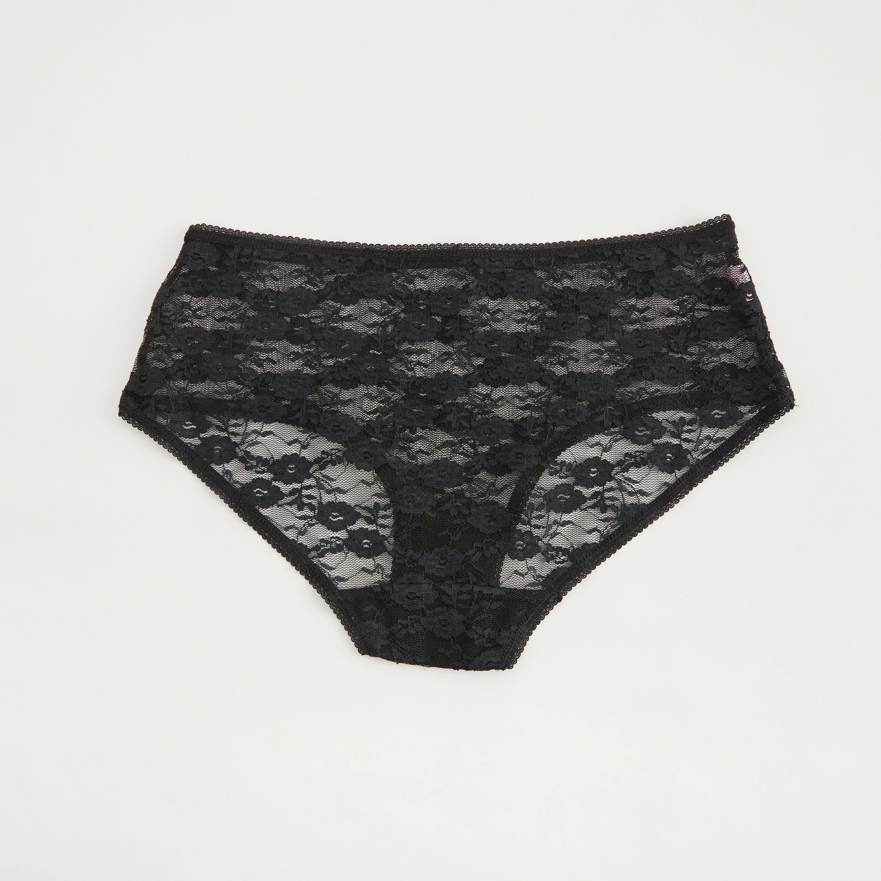 طقم سراويل هيبستر دانتيل بخصر مطّاطي - 5 قطع-women-clothing-lingerie-panties-image-4