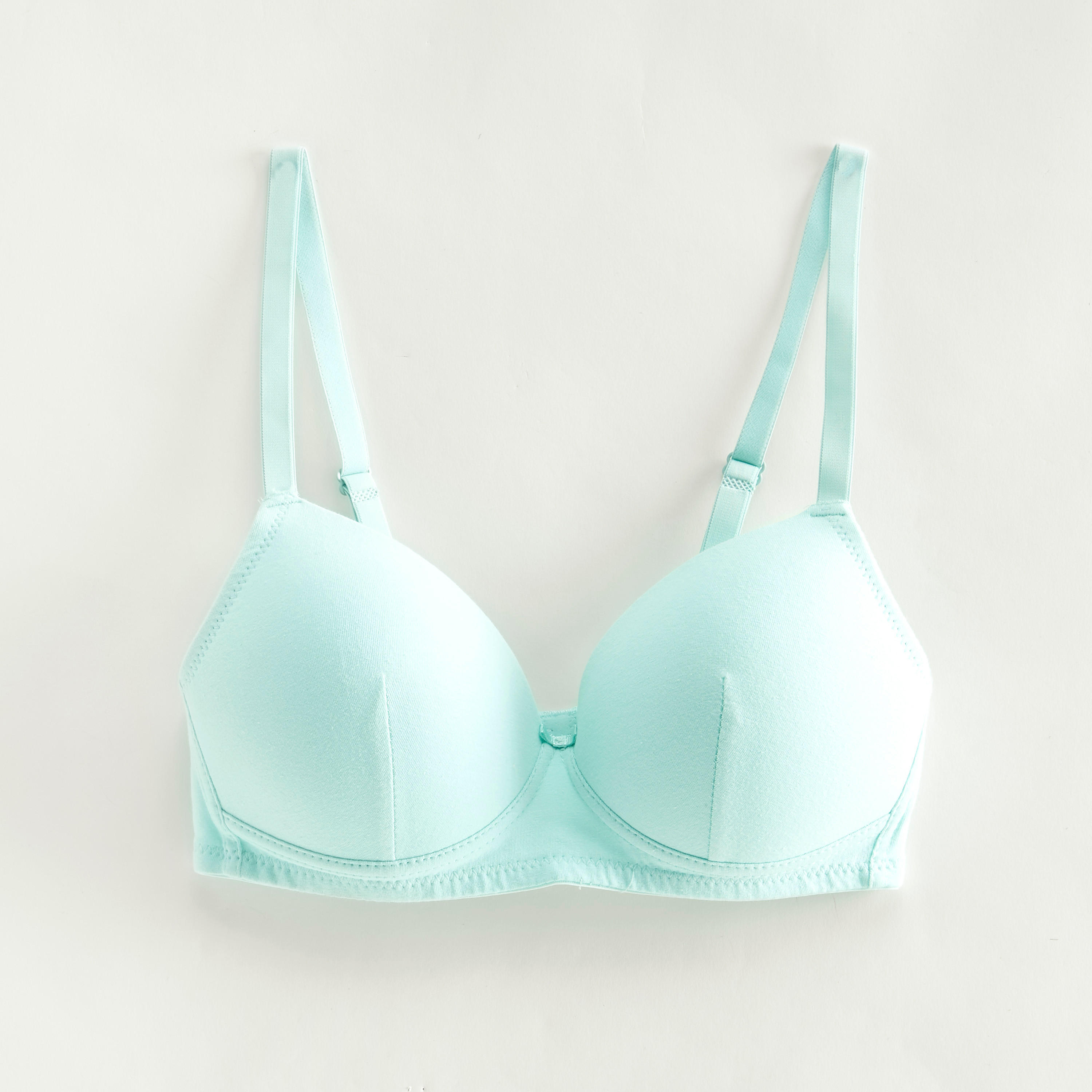 صدريّة تيشيرت مبطّنة سادة بوحمّالات قابلة للتعديل-women-clothing-lingerie-bras-image-4