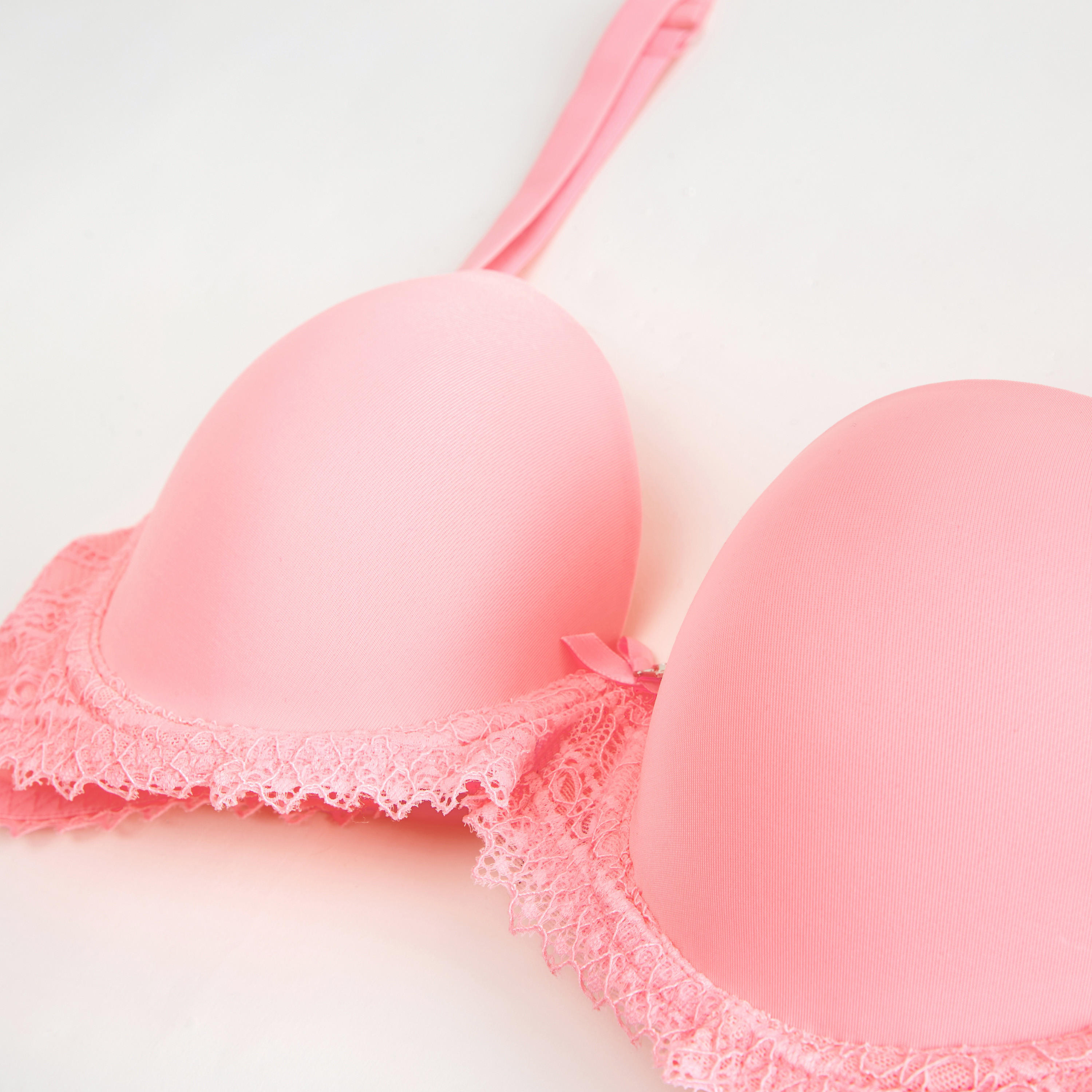 صدرية بلانج ألياف دقيقة مبطّنة بحمّالات قابلة للتعديل-women-clothing-lingerie-bras-image-2