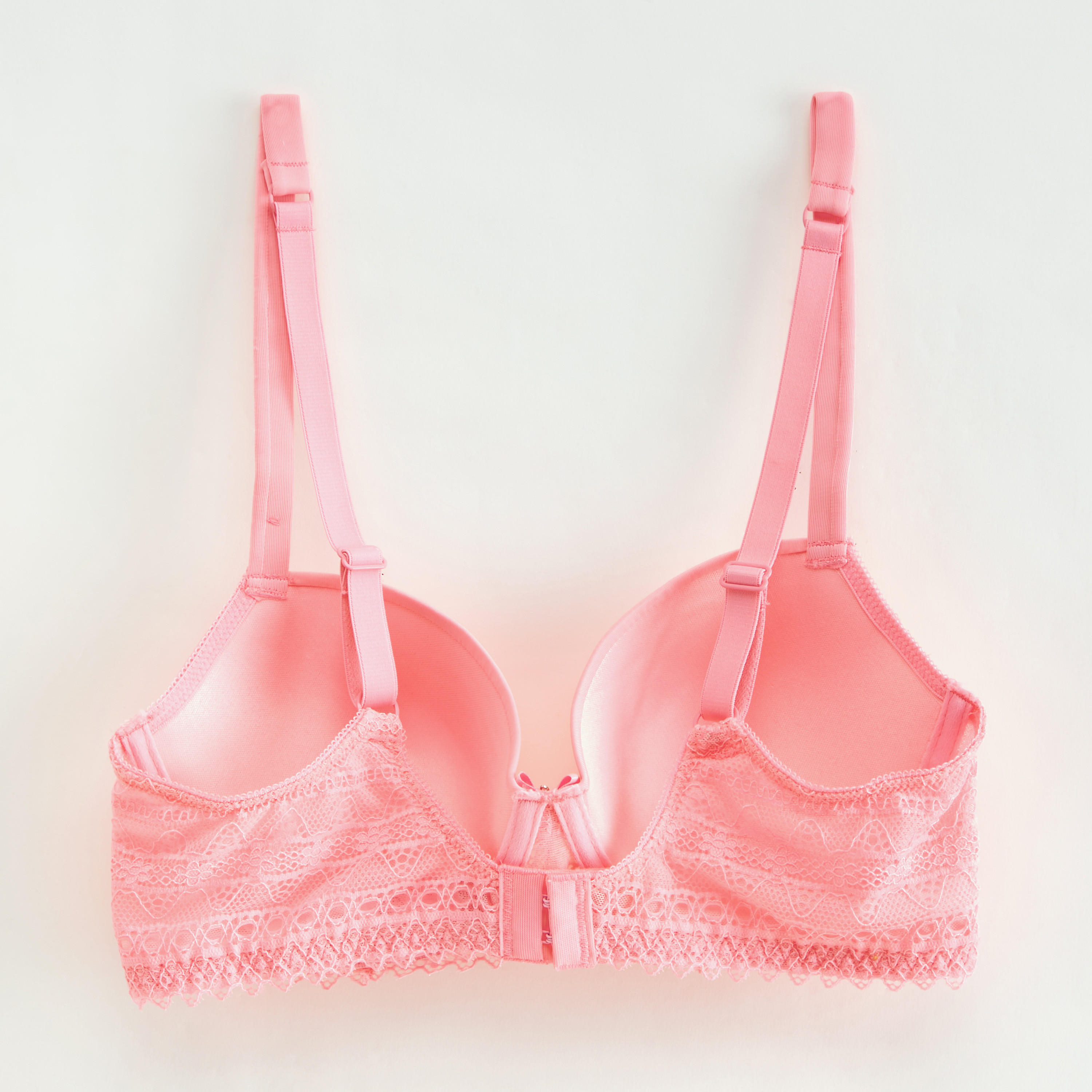 صدرية بلانج ألياف دقيقة مبطّنة بحمّالات قابلة للتعديل-women-clothing-lingerie-bras-image-1