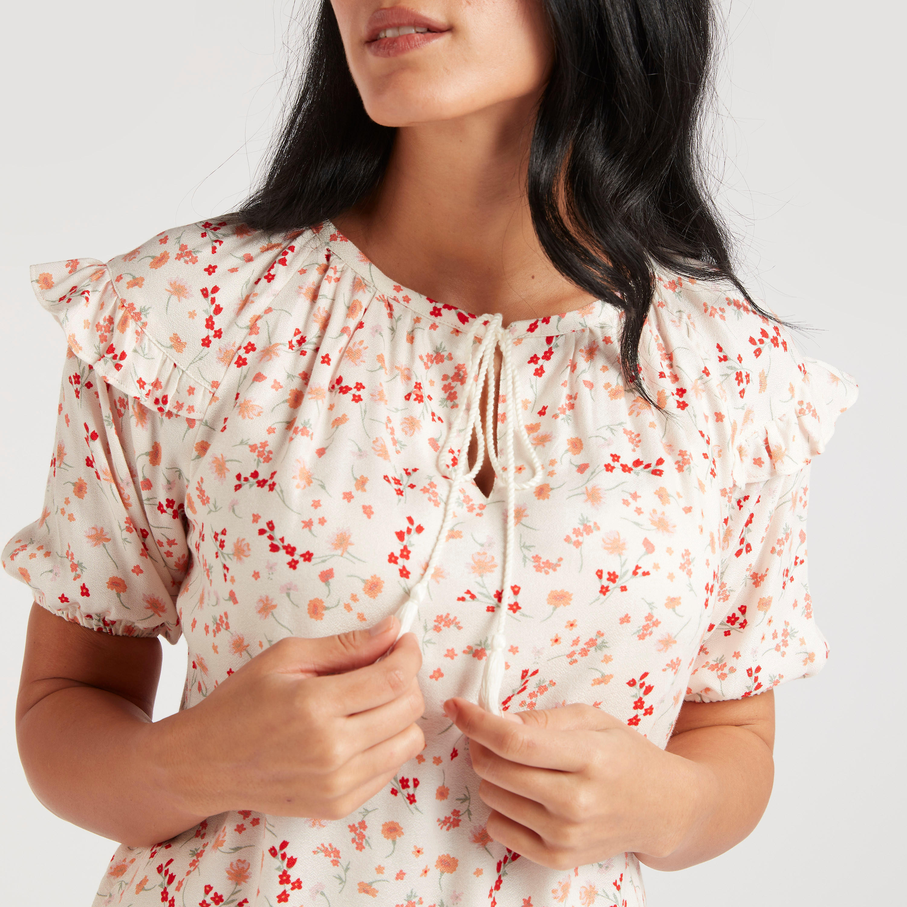 Floral Print Top and Full Length Pyjama Set-women-clothing-nightwear-pyjamas-longsets-image-3