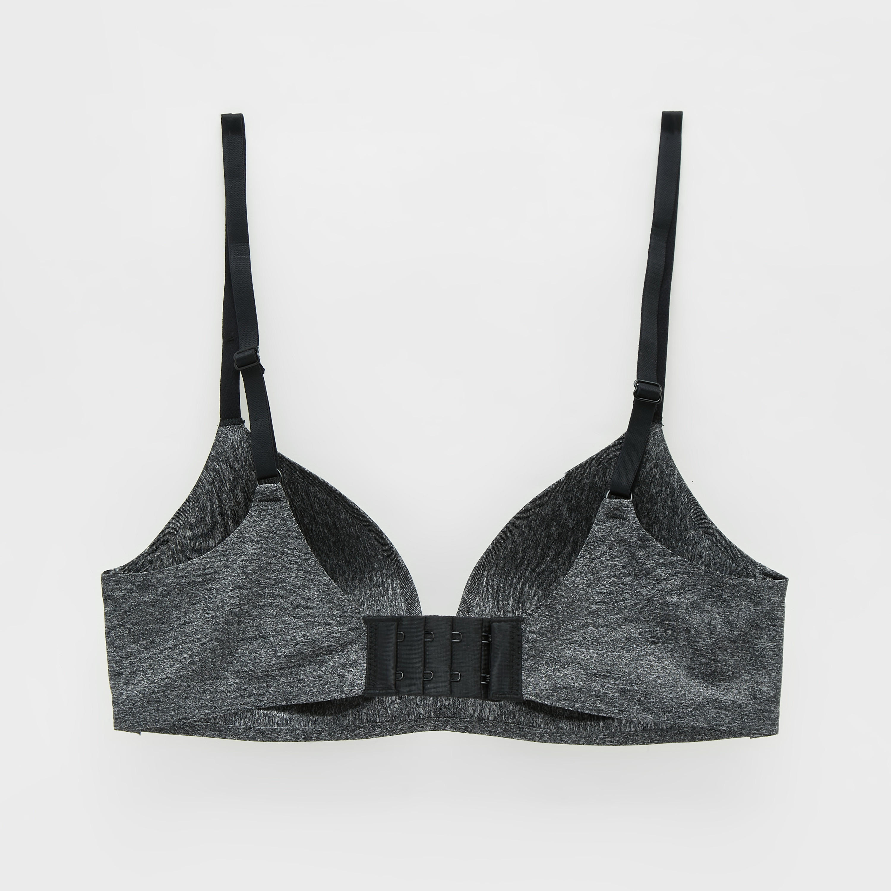 Solid Padded Demi Bra with Adjustable Straps-women-clothing-lingerie-bras-image-4